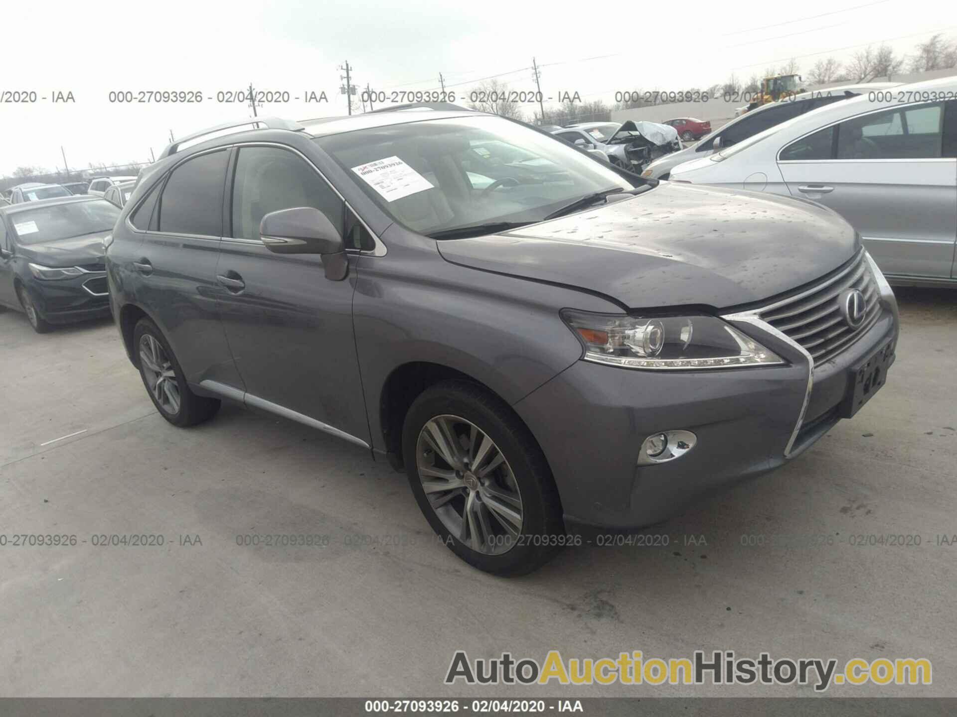 LEXUS RX 350, 2T2ZK1BA5FC202209