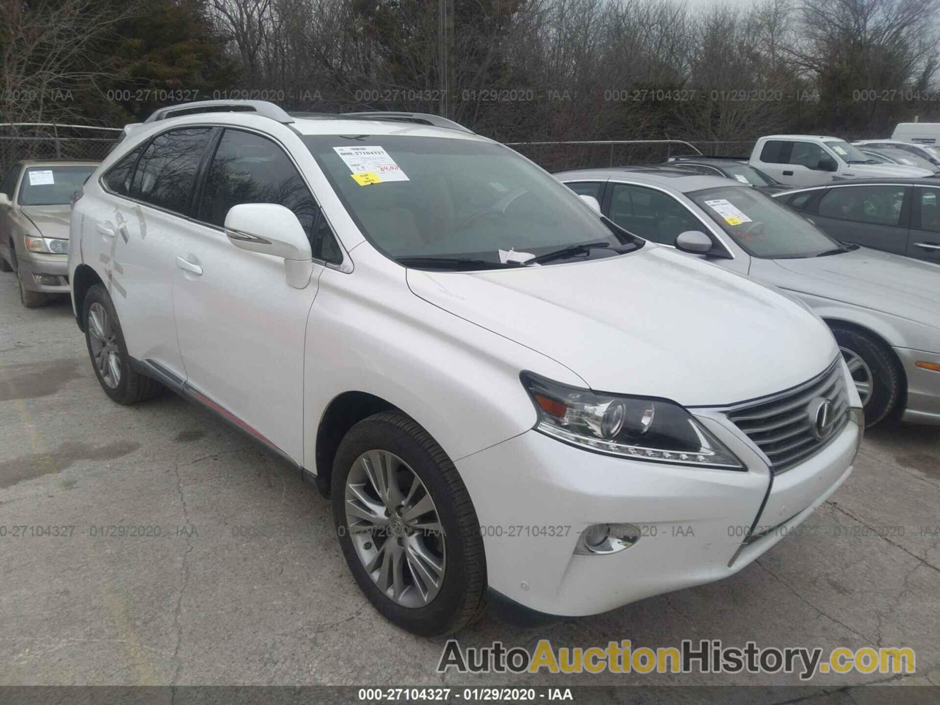 LEXUS RX 350, 2T2ZK1BA2DC090921