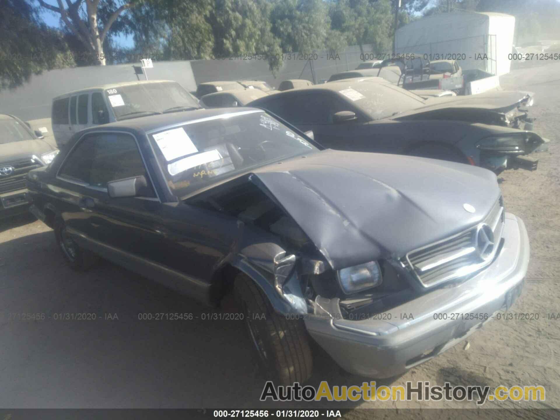 MERCEDES-BENZ 500 SEC, WDBCA44A6EA084457