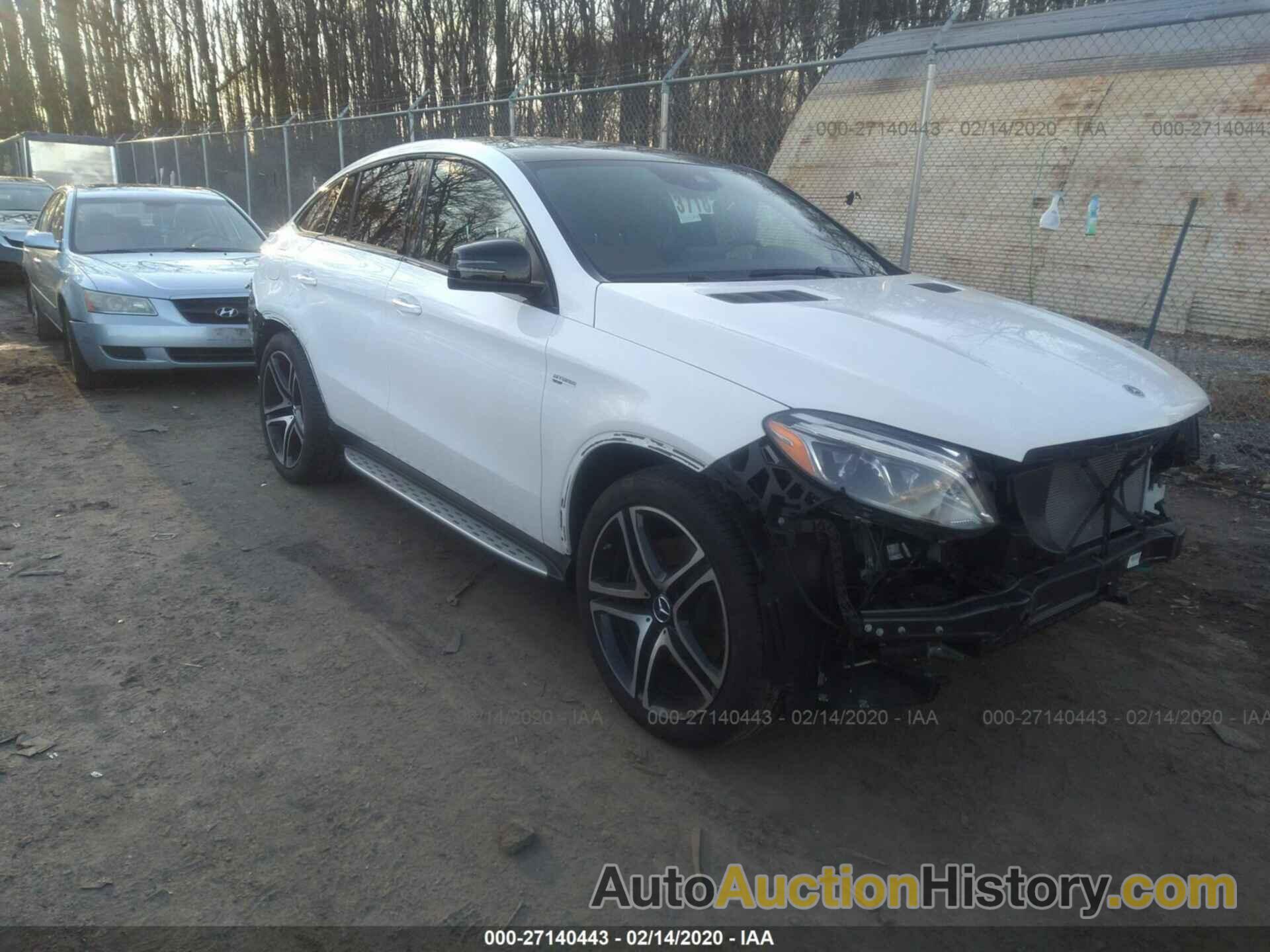 MERCEDES-BENZ GLE COUPE 43 AMG, 4JGED6EB9KA149958