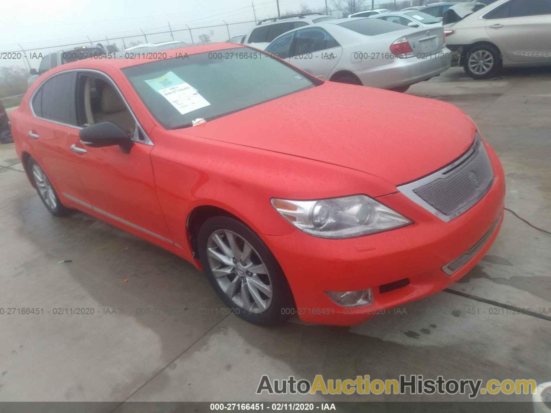 LEXUS LS 460 460, JTHCL5EF1A5006066