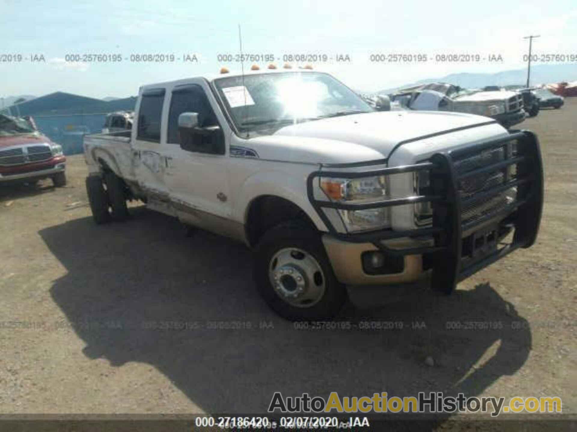 FORD SUPER DUTY F-350 DRW XL/XLT/LARIAT/KING RANCH, 1FT8W3DT7CED08278