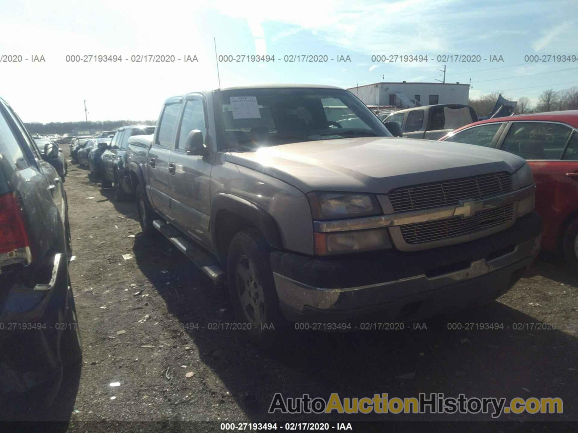 CHEVROLET SILVERADO 1500 CREW CAB K1500, 2GCEK13T941434360