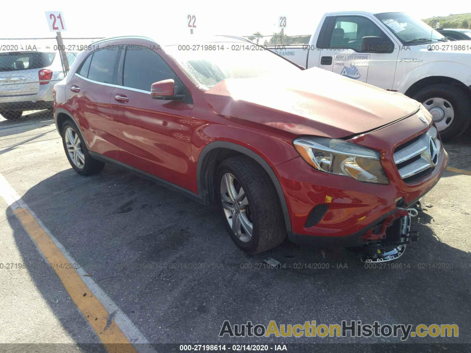 MERCEDES-BENZ GLA 250, WDCTG4EB1FJ134068