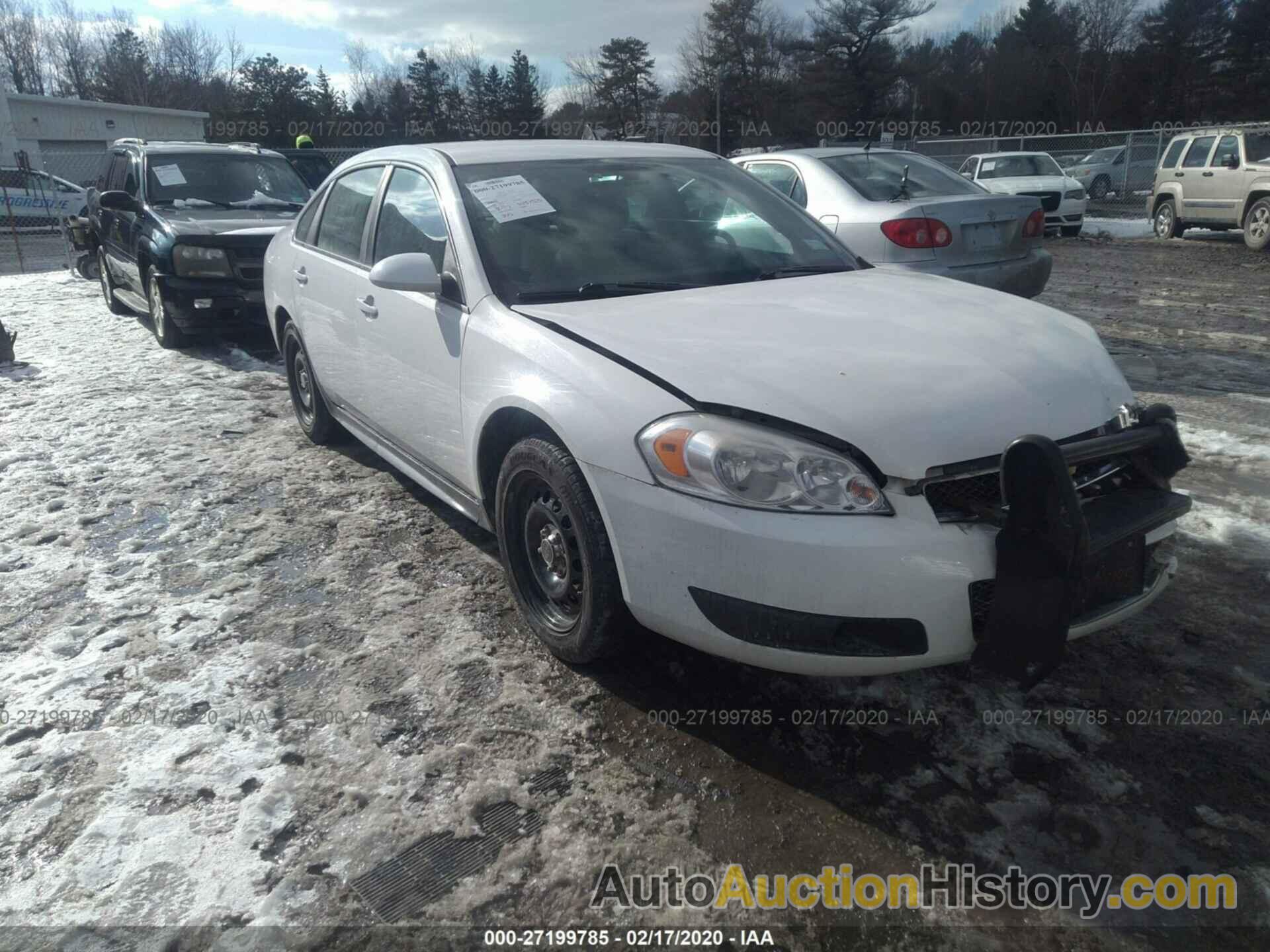 CHEVROLET IMPALA POLICE, 2G1WD5E37D1164248