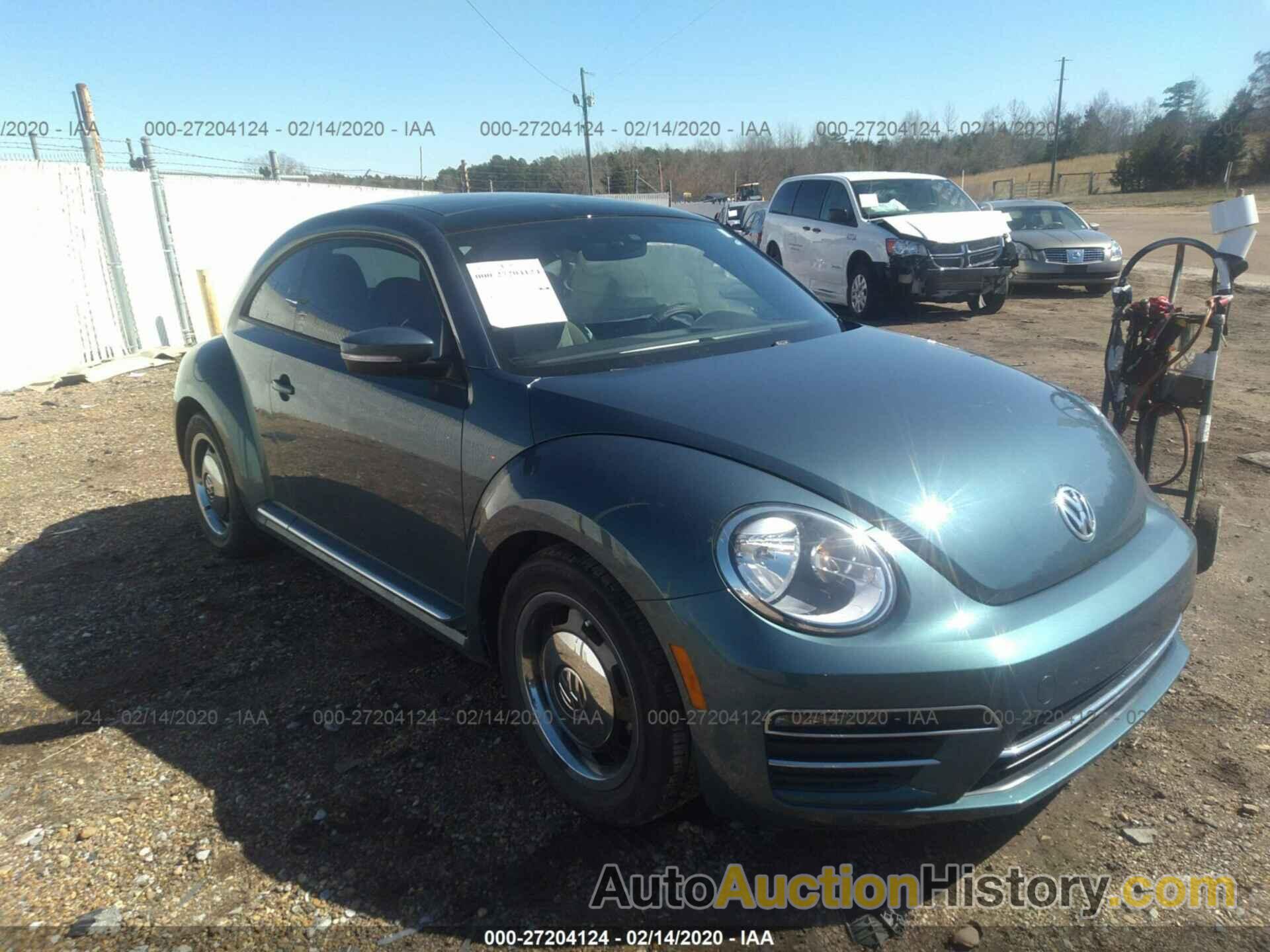 VOLKSWAGEN BEETLE S/COAST, 3VWFD7AT8JM707486