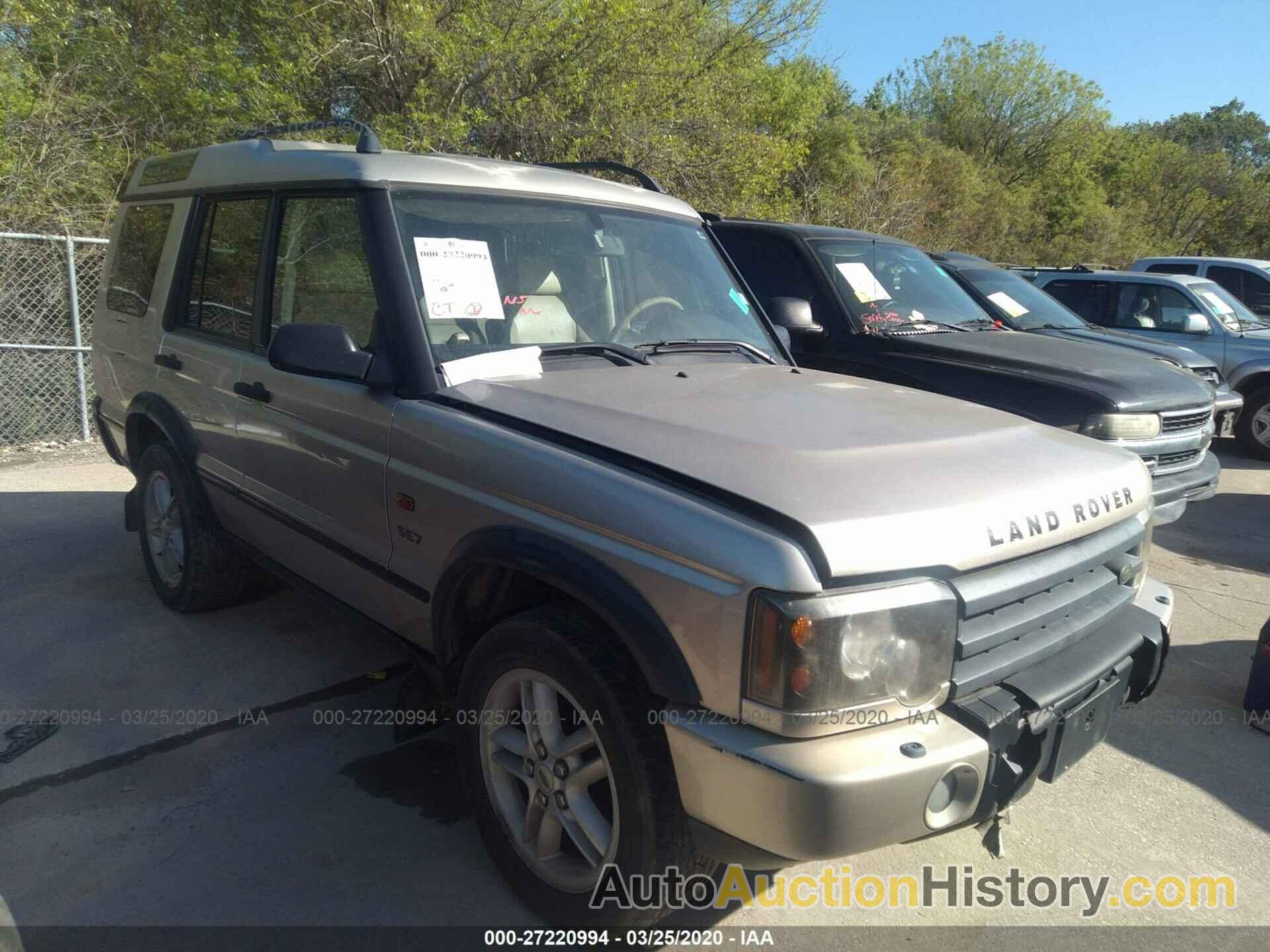 LAND ROVER DISCOVERY II SE, SALTW16433A801234