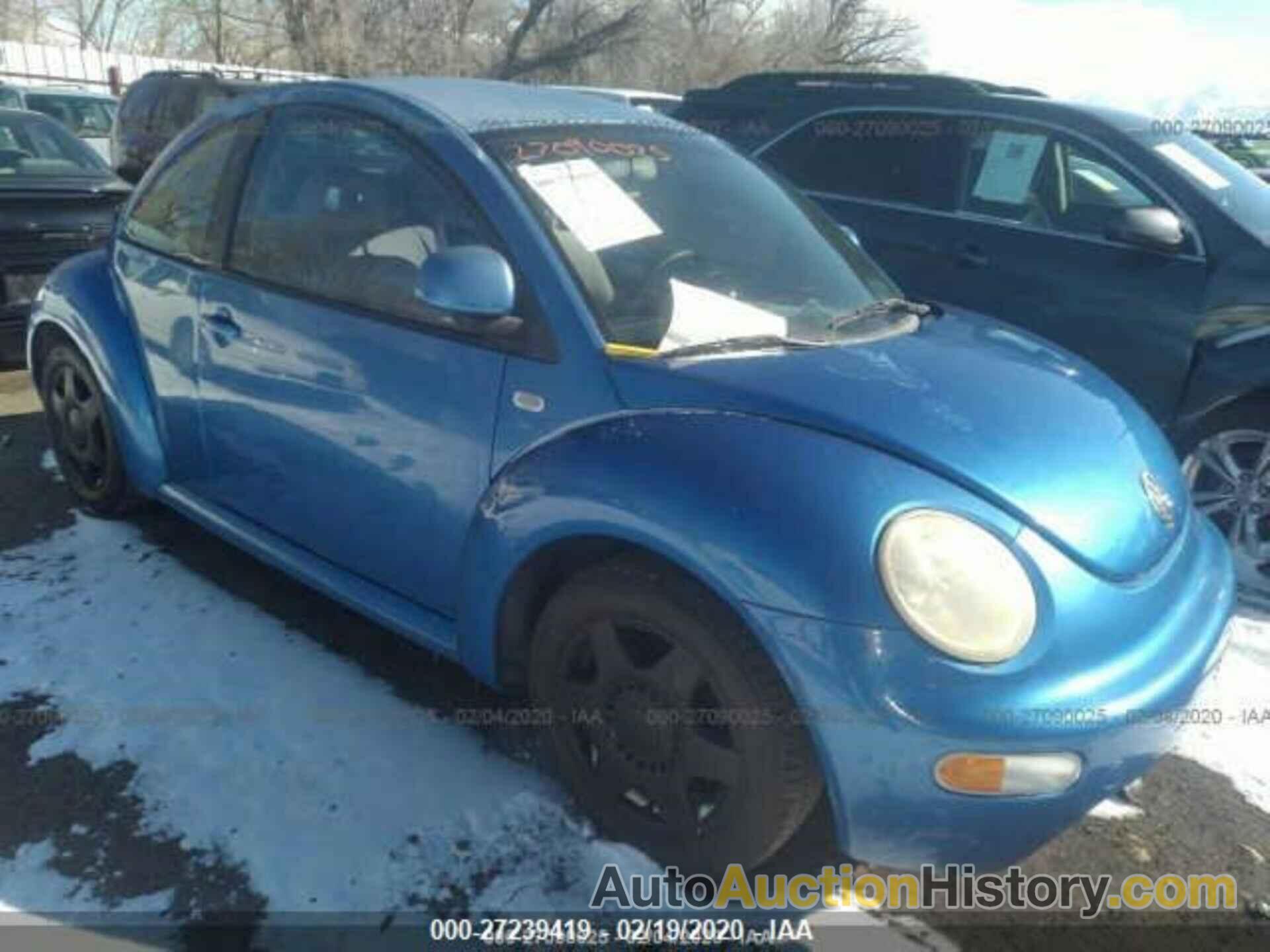 VOLKSWAGEN NEW BEETLE GL, 3VWBA21CXXM438393