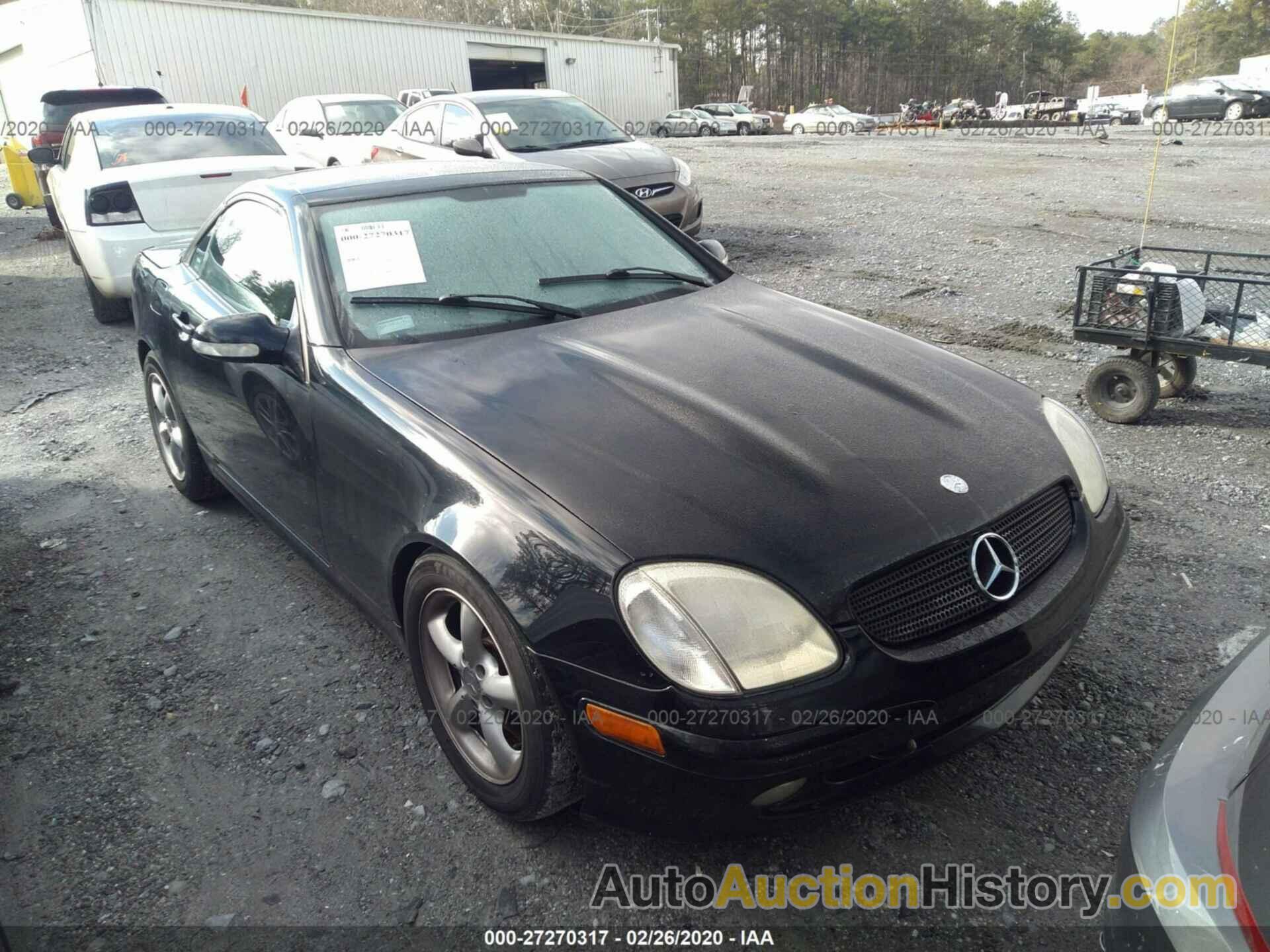 MERCEDES-BENZ SLK 320, WDBKK65F23F272102