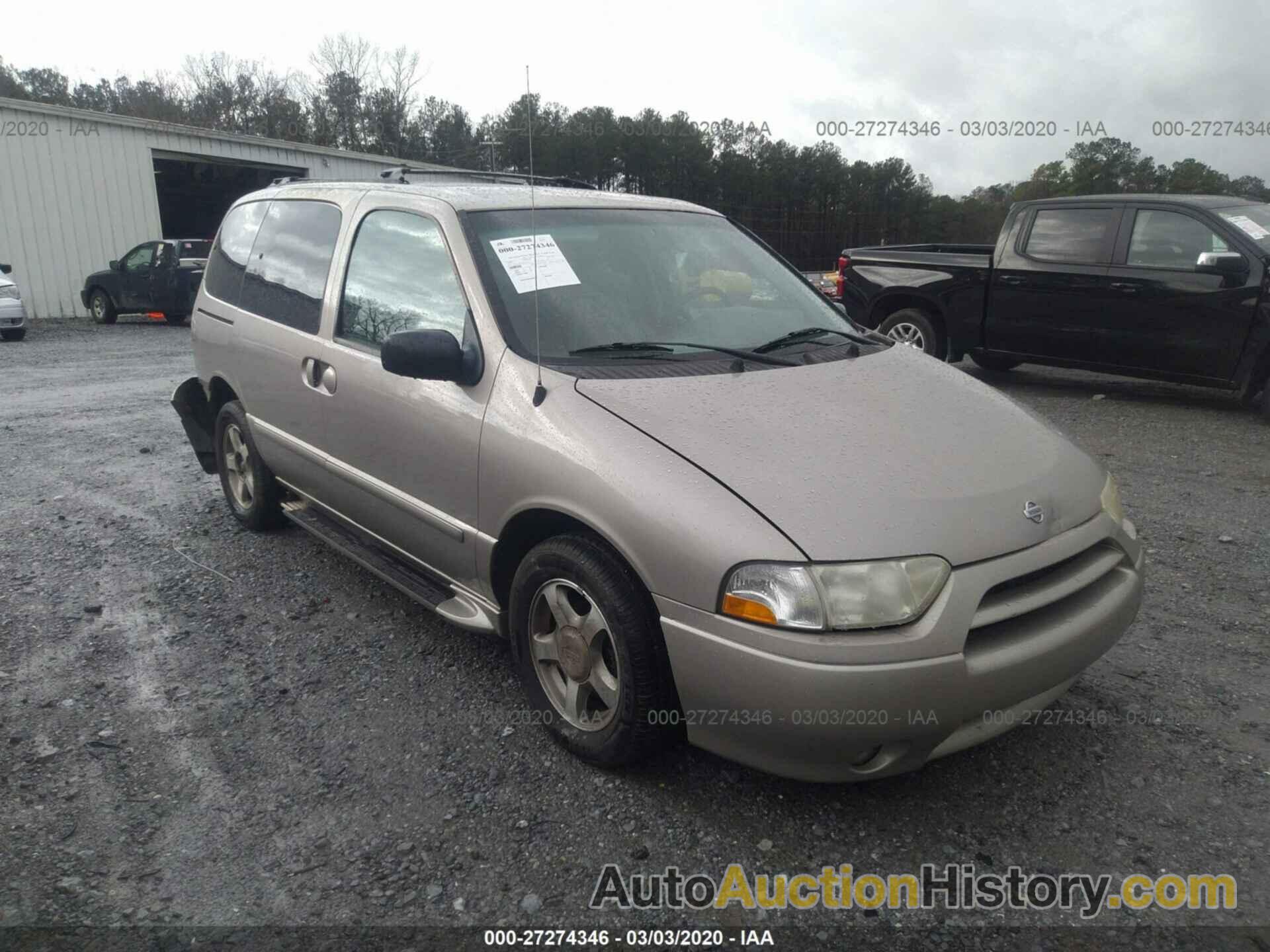 NISSAN QUEST SE, 4N2ZN16T62D821743