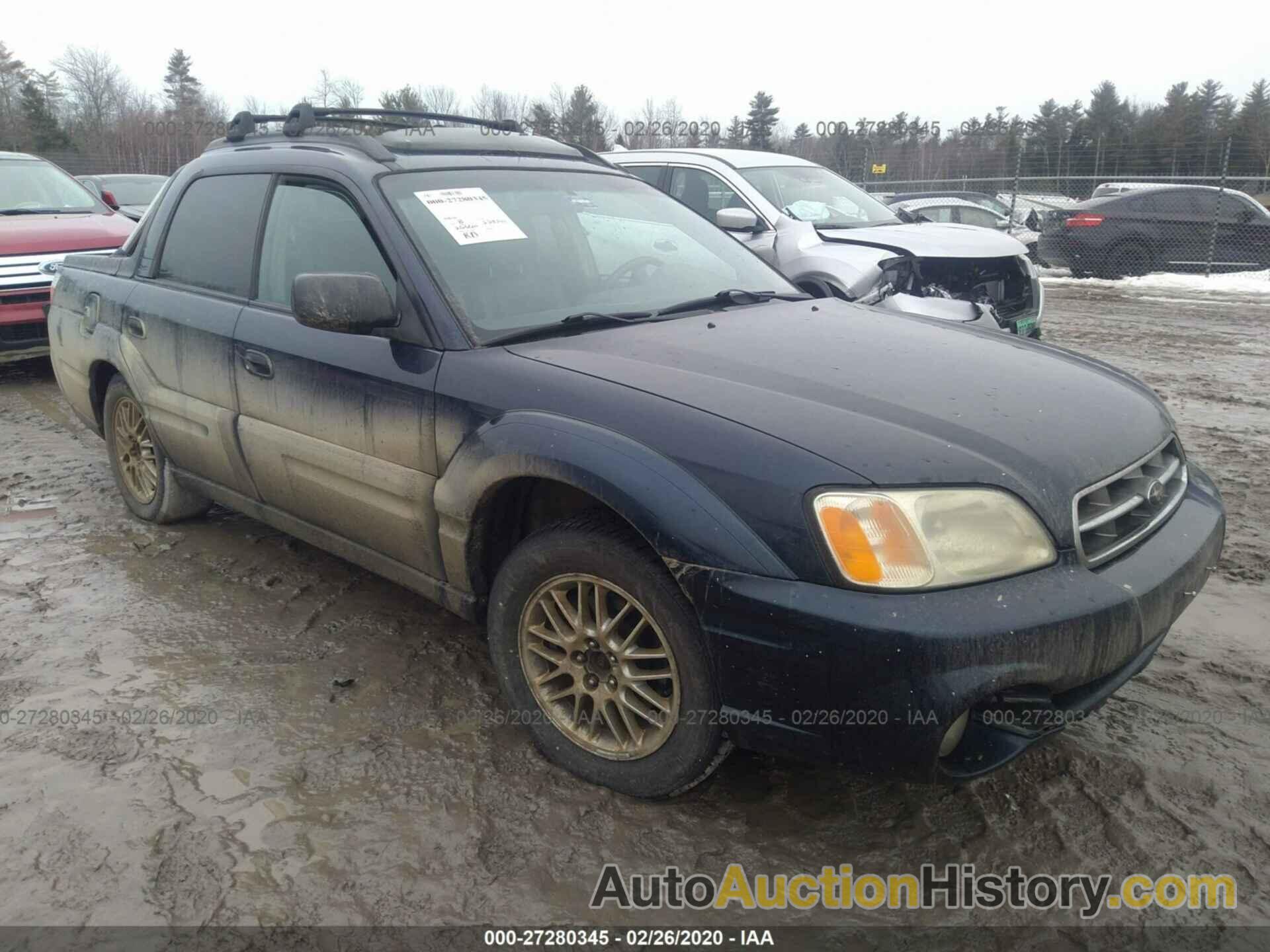 SUBARU BAJA SPORT, 4S4BT62C747100275