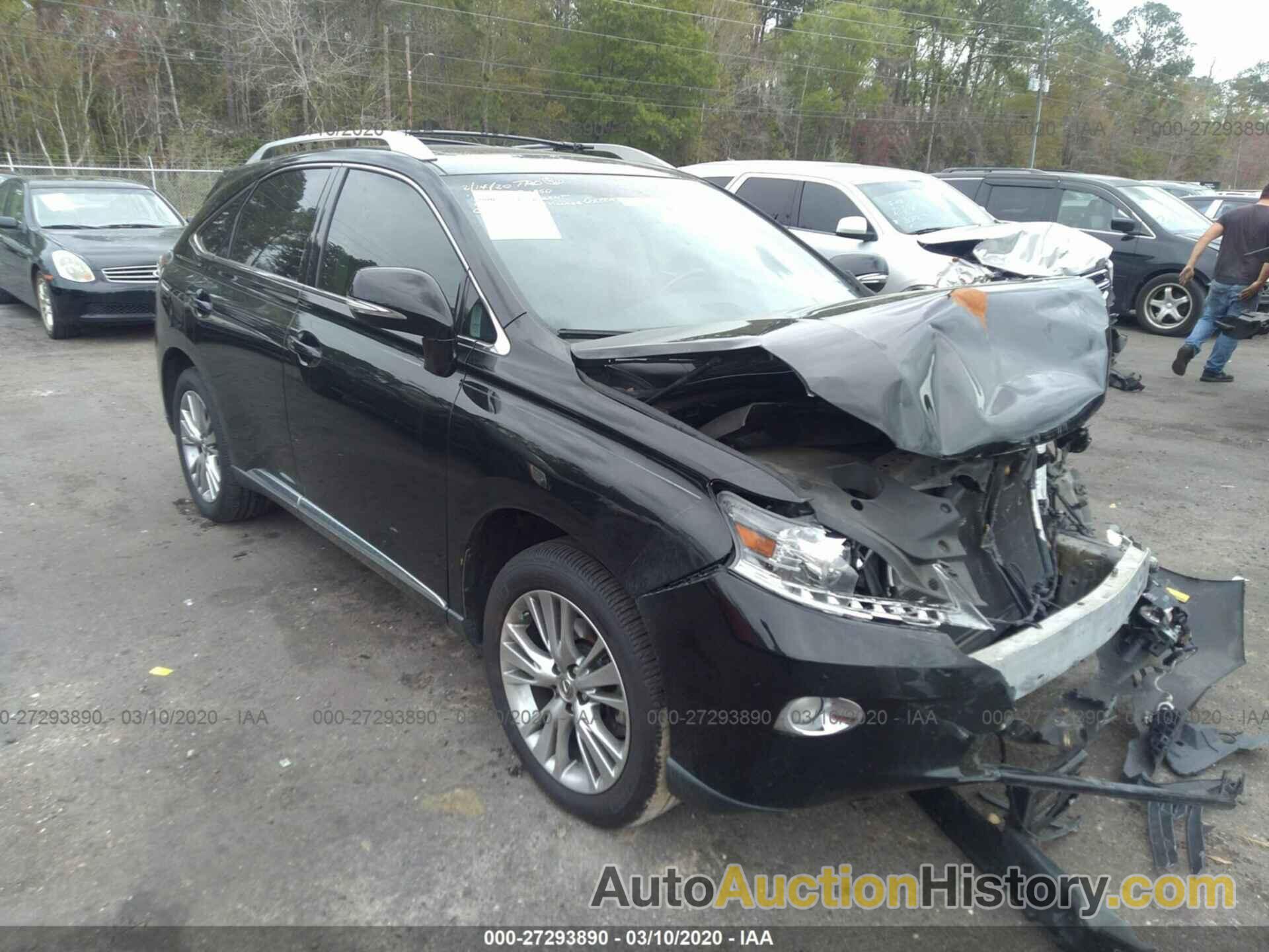 LEXUS RX 350, 2T2ZK1BA0DC092912