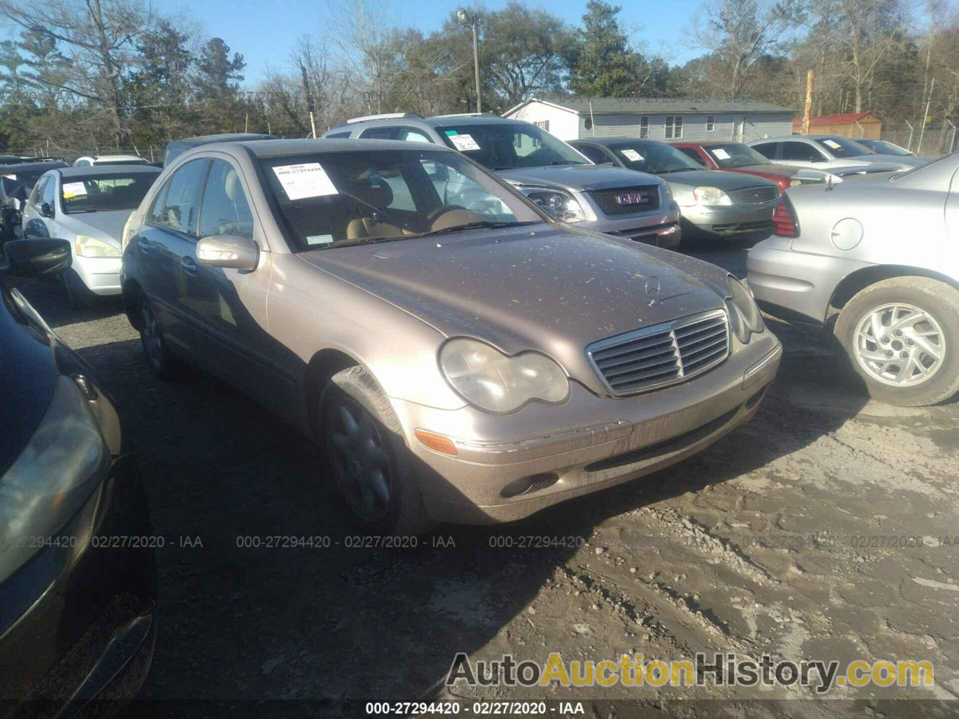 MERCEDES-BENZ C 240, WDBRF61J71F129348