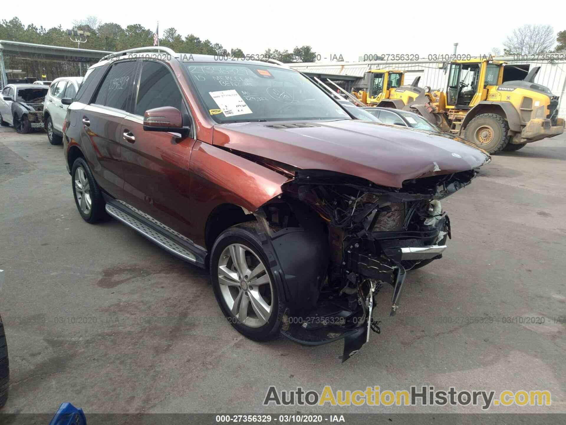 MERCEDES-BENZ ML 350 4MATIC, 4JGDA5HBXFA524529