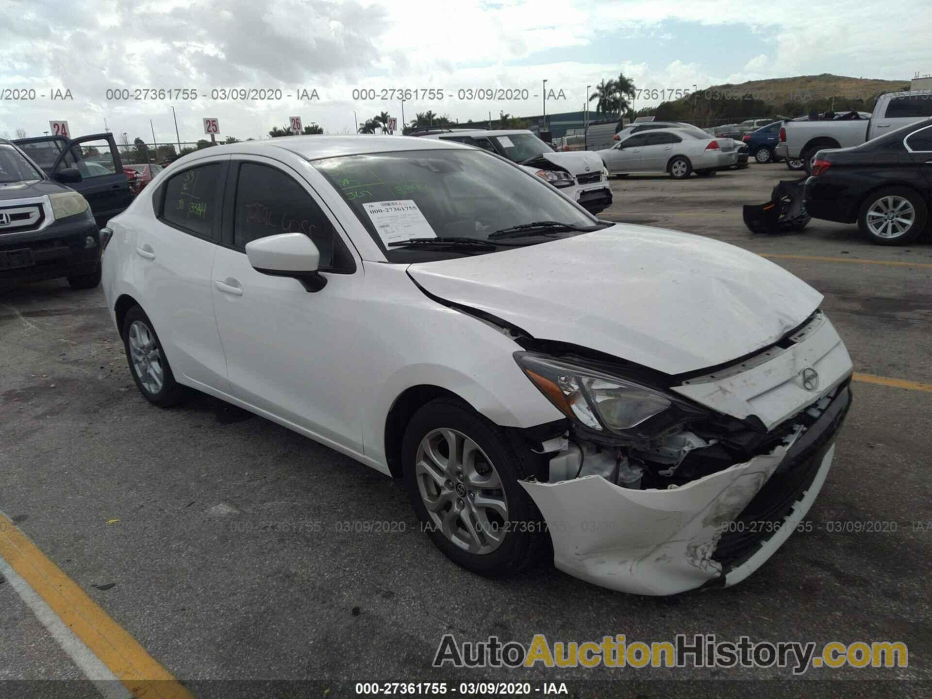 TOYOTA SCION IA, 3MYDLBZV6GY136072