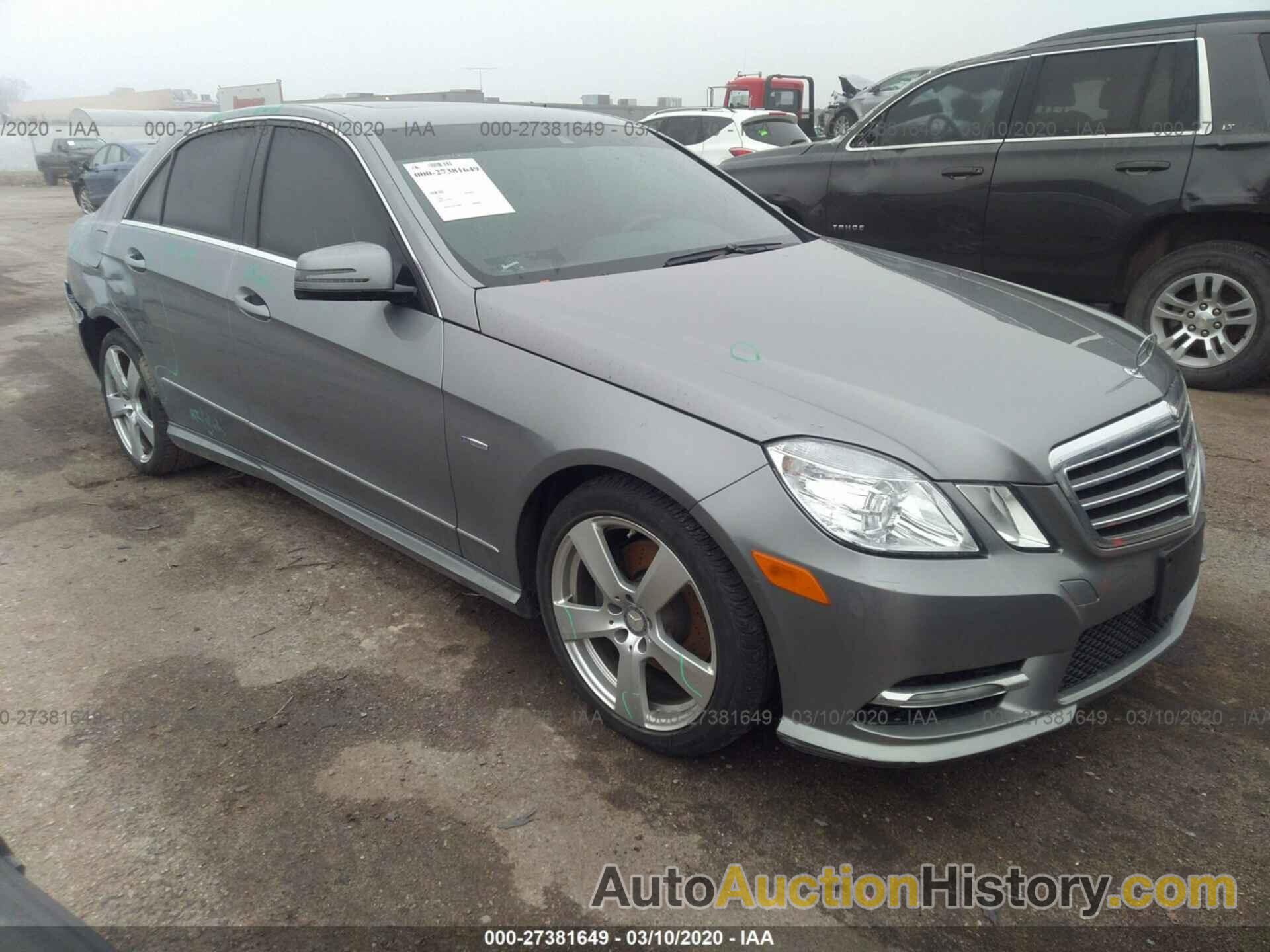 MERCEDES-BENZ E 350, WDDHF5KB0CA566516