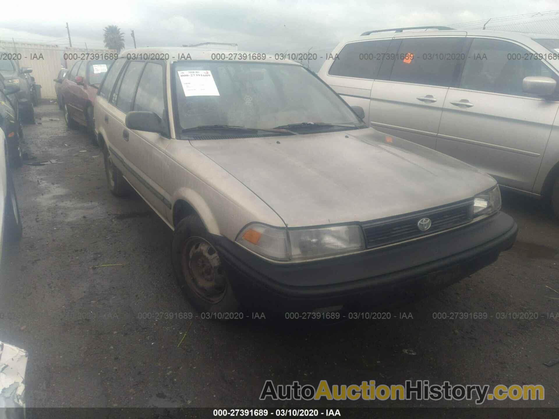 TOYOTA COROLLA DLX, JT2AE94K1N3494583