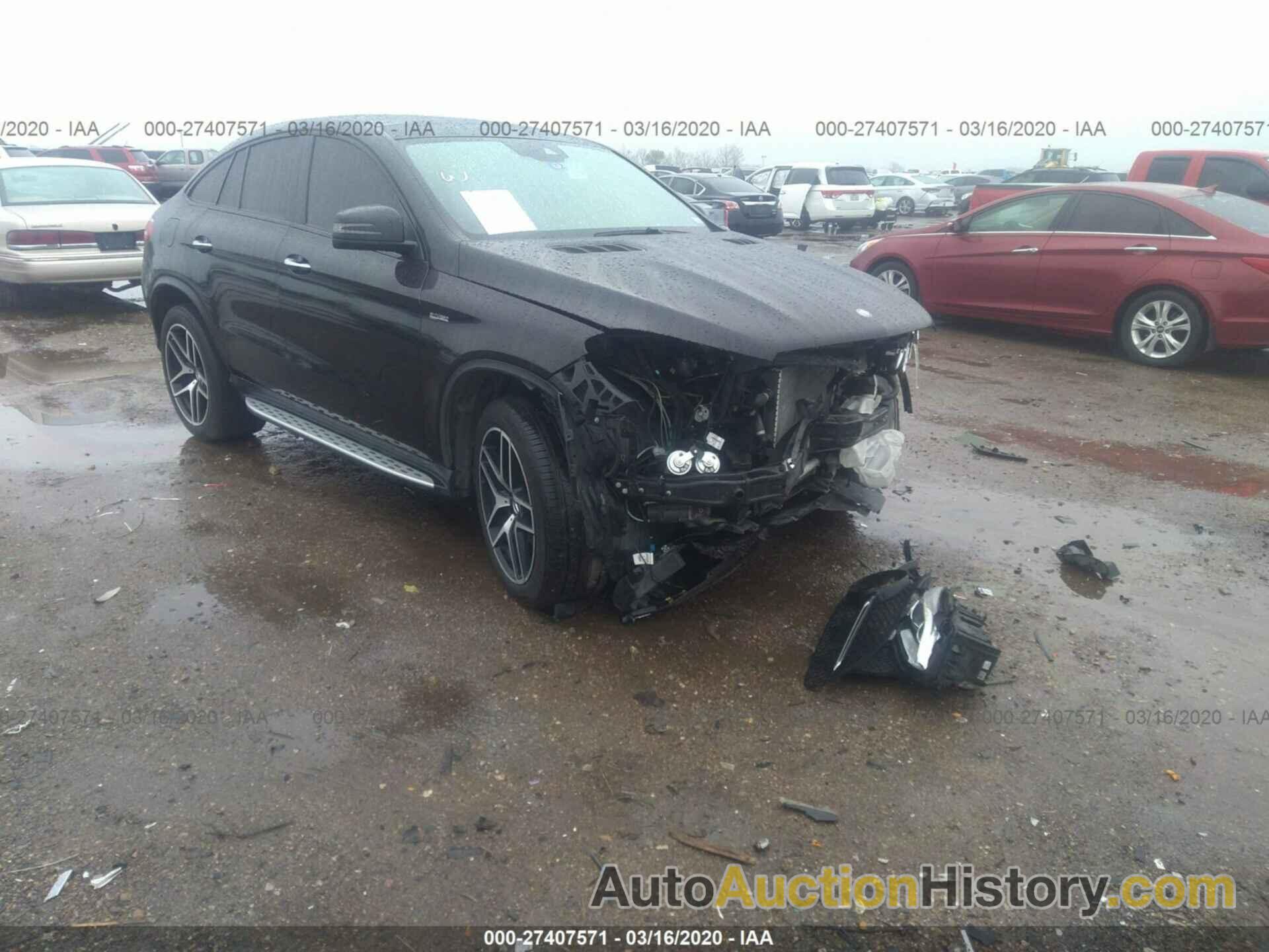 MERCEDES-BENZ GLE COUPE 43 AMG, 4JGED6EBXHA063051