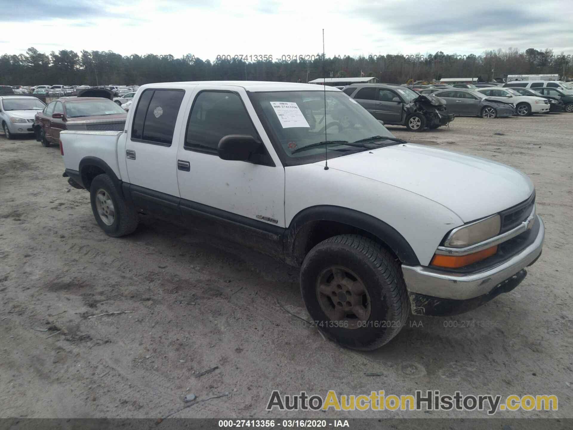 CHEVROLET S TRUCK S10, 1GCDT13X94K106271