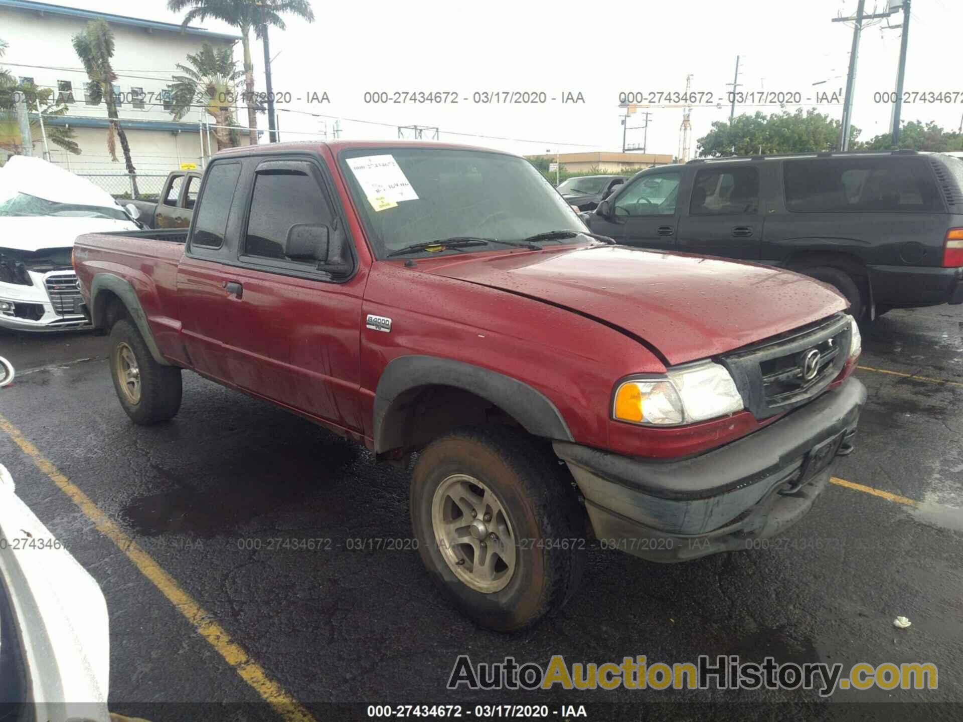 MAZDA B4000 CAB PLUS, 4F4YR17E23TM10552