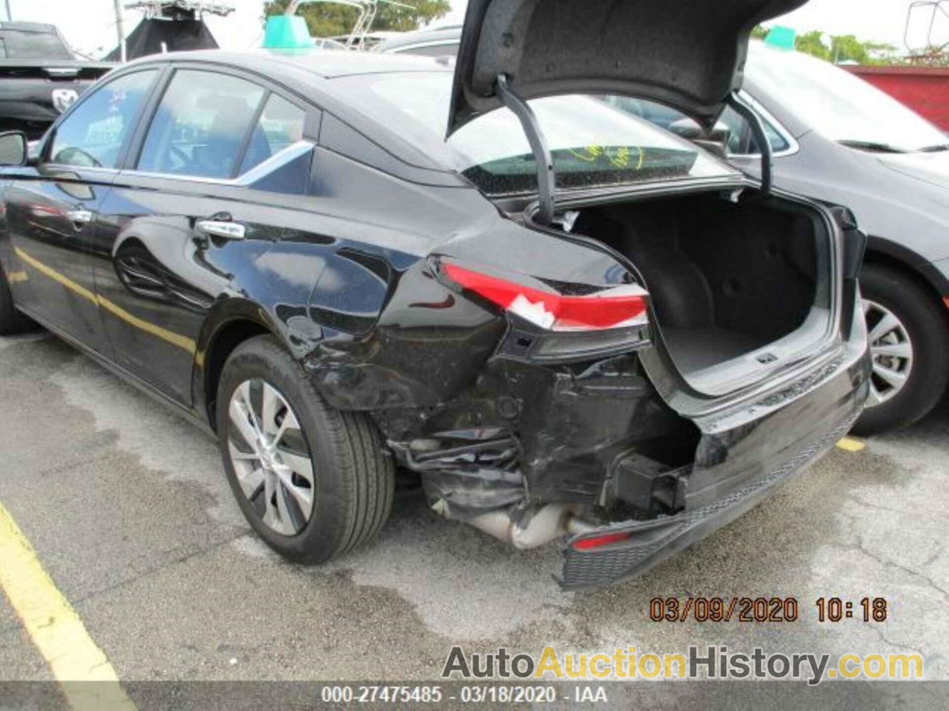 NISSAN ALTIMA S, 1N4BL4BV3LC195245