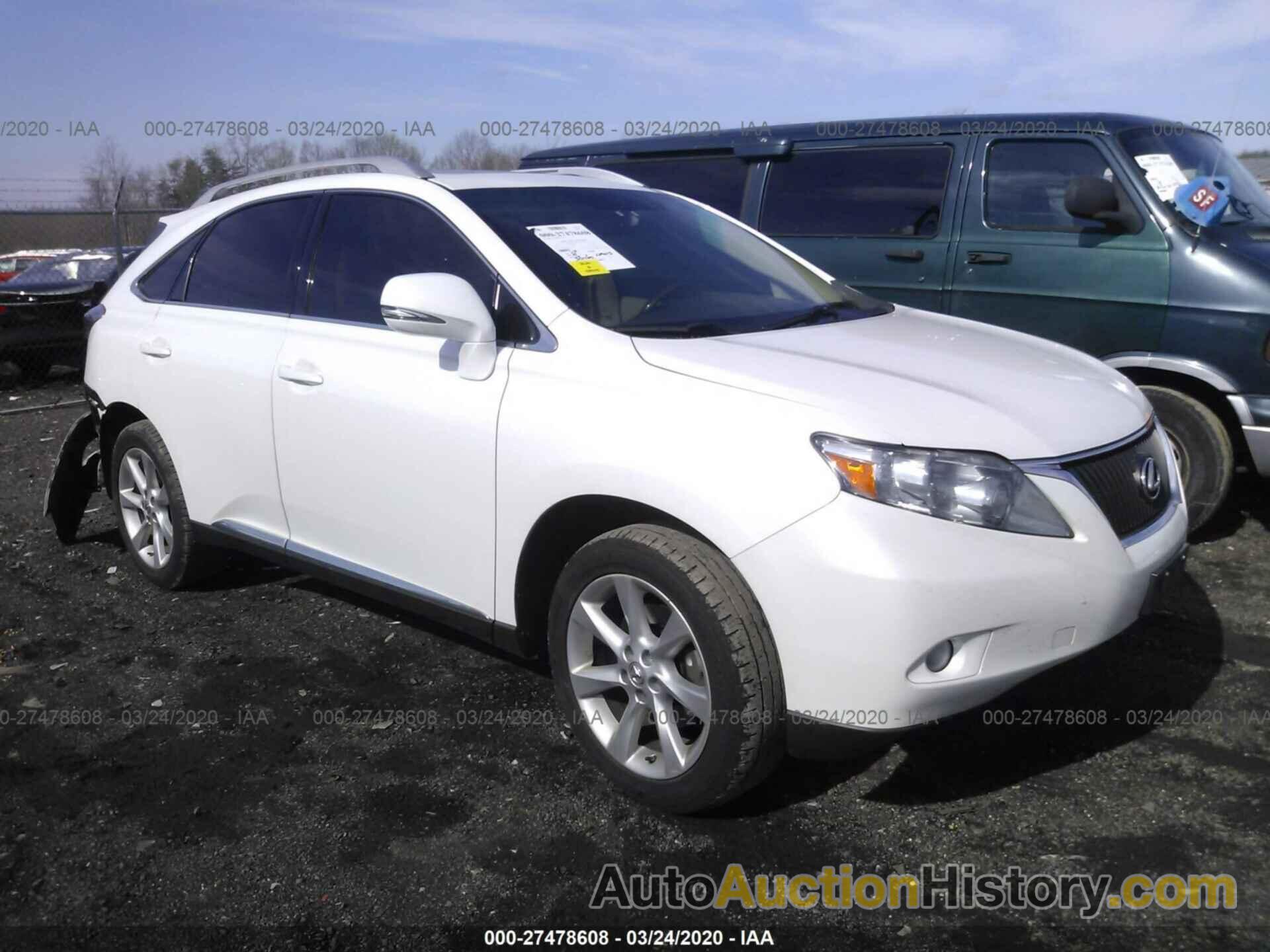 LEXUS RX 350, 2T2BK1BA5BC085081