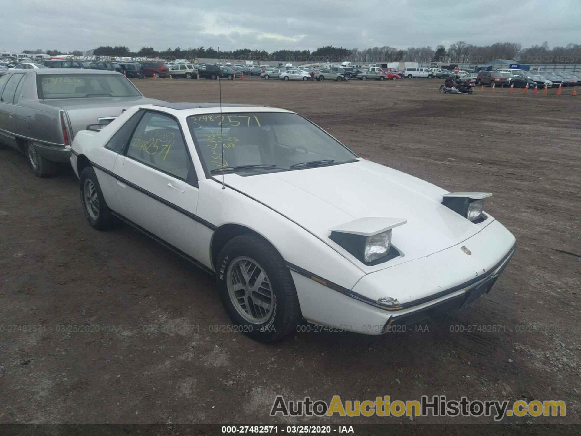 Pontiac Fiero SE, 1G2AF37RXEP305517