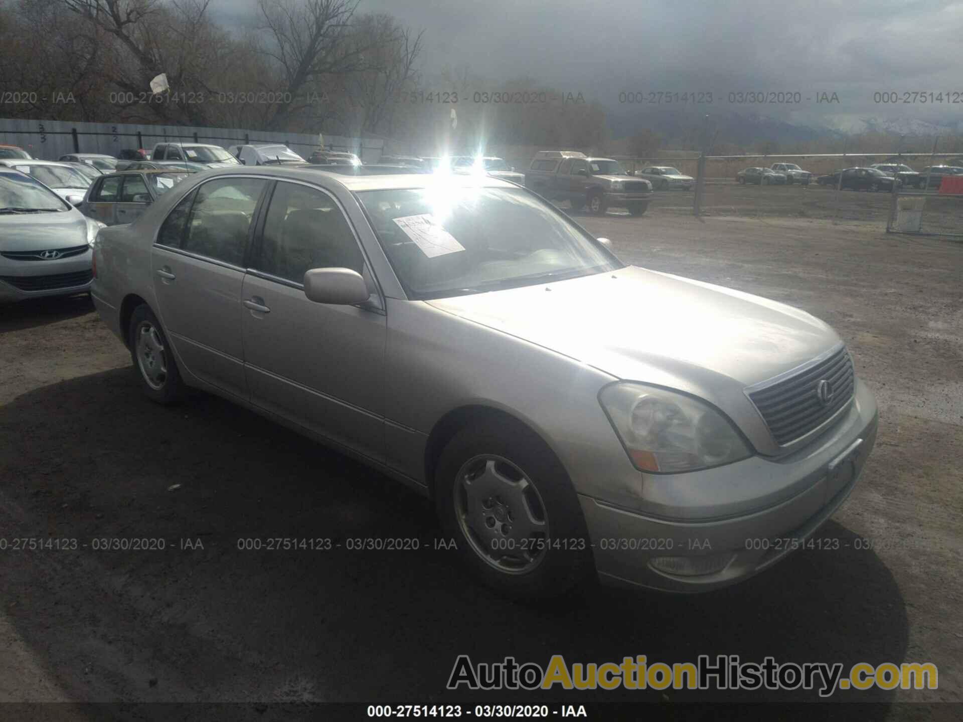 LEXUS LS 430, JTHBN30F420060137