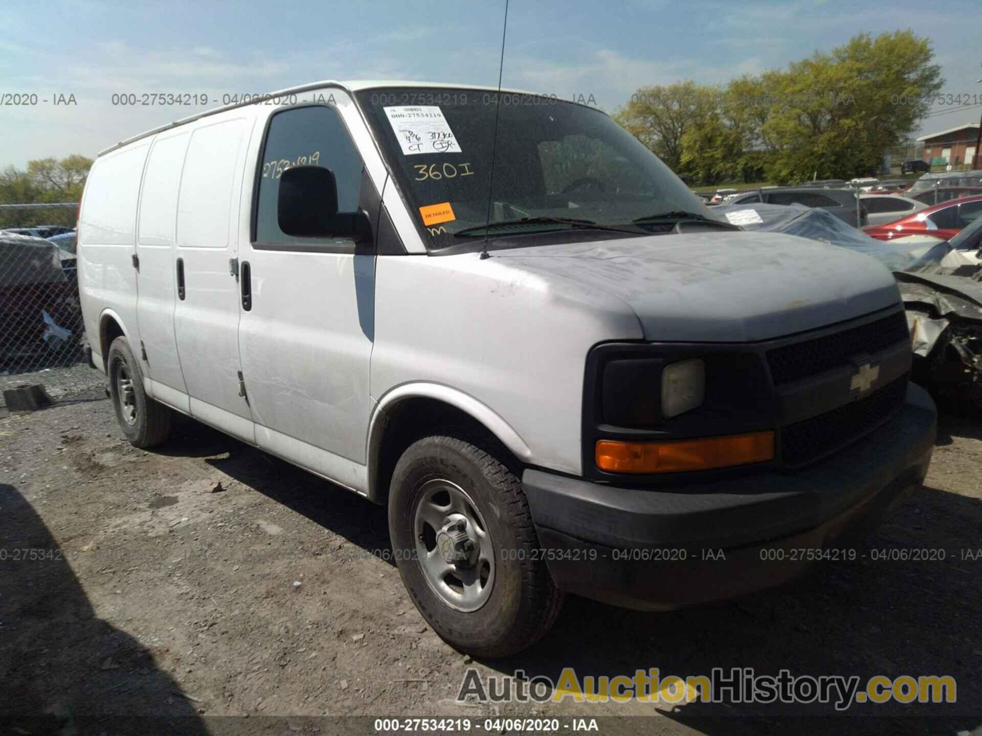 CHEVROLET EXPRESS G1500, 1GCFG15X381114131