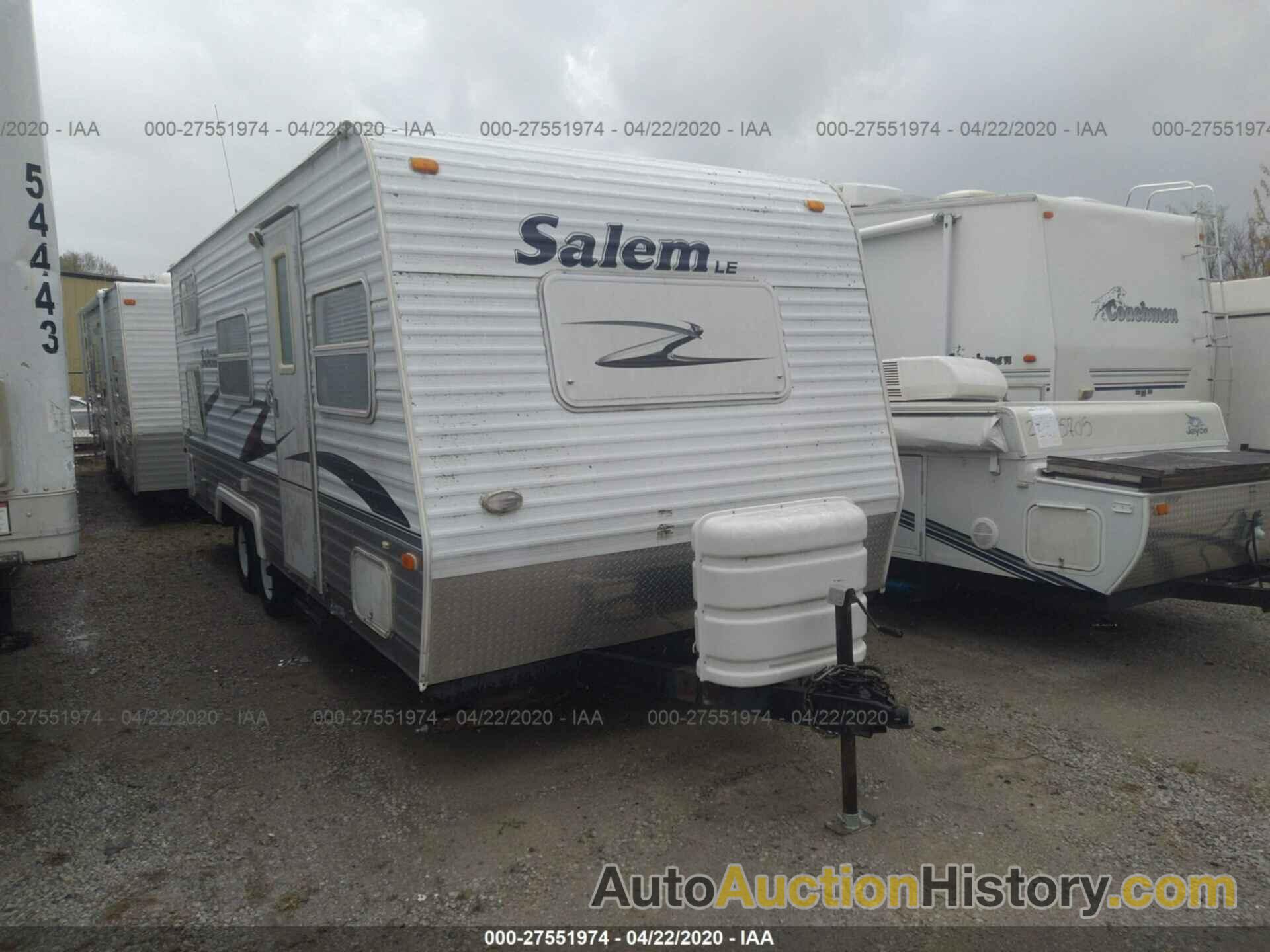 FOREST RIVER SALEM, 4X4TSMX213R390476