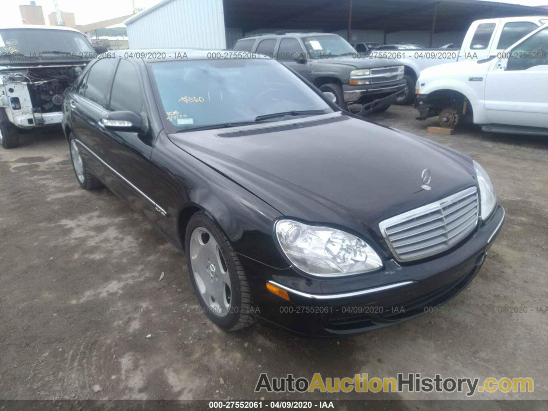 MERCEDES-BENZ S 600, WDBNG76J33A370012