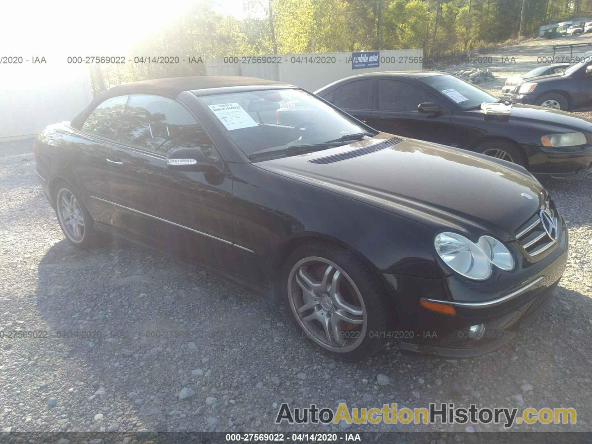 MERCEDES-BENZ CLK 550, WDBTK72F29T105862