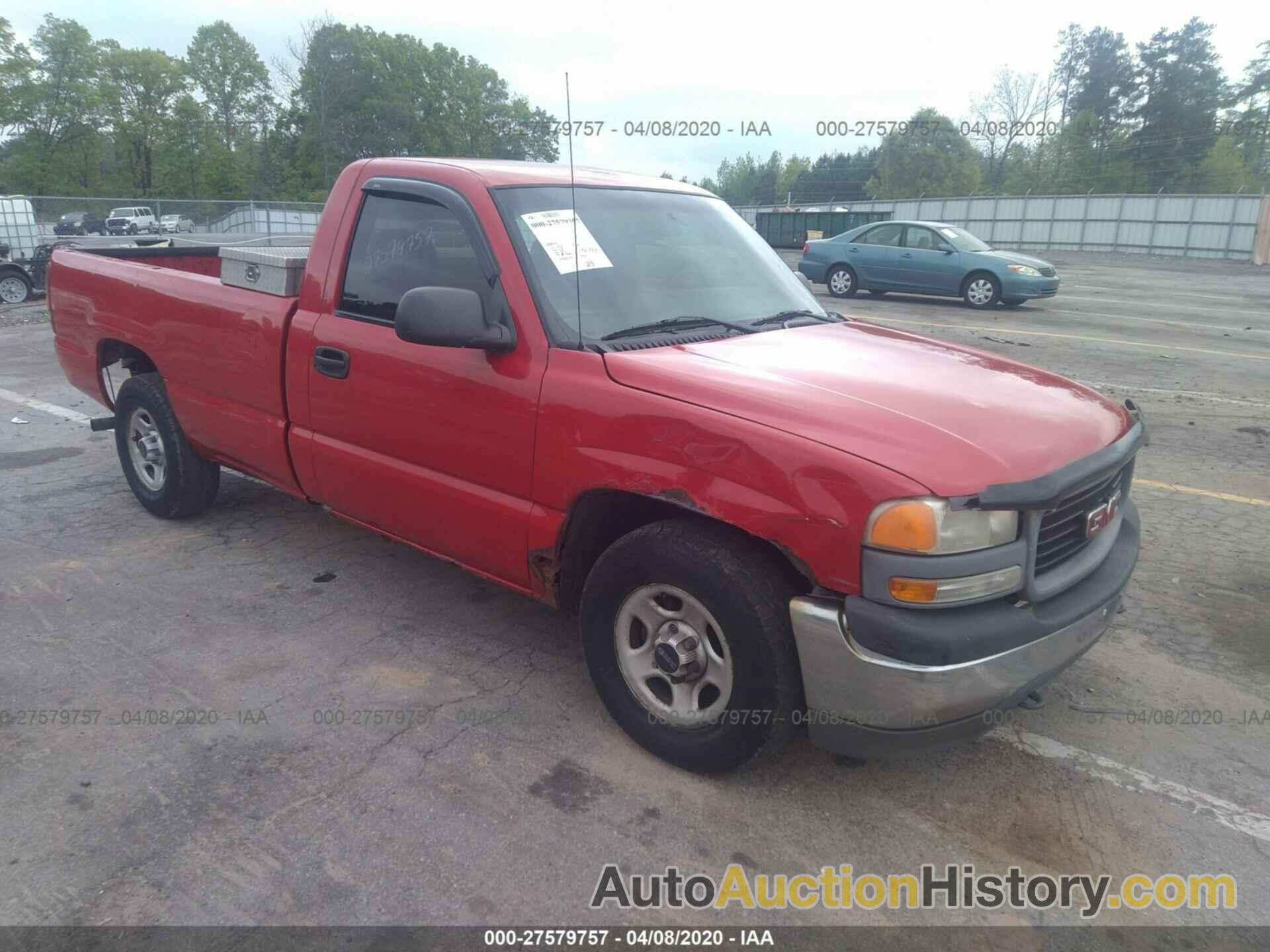 GMC NEW SIERRA C1500, 1GTEC14W02Z232940