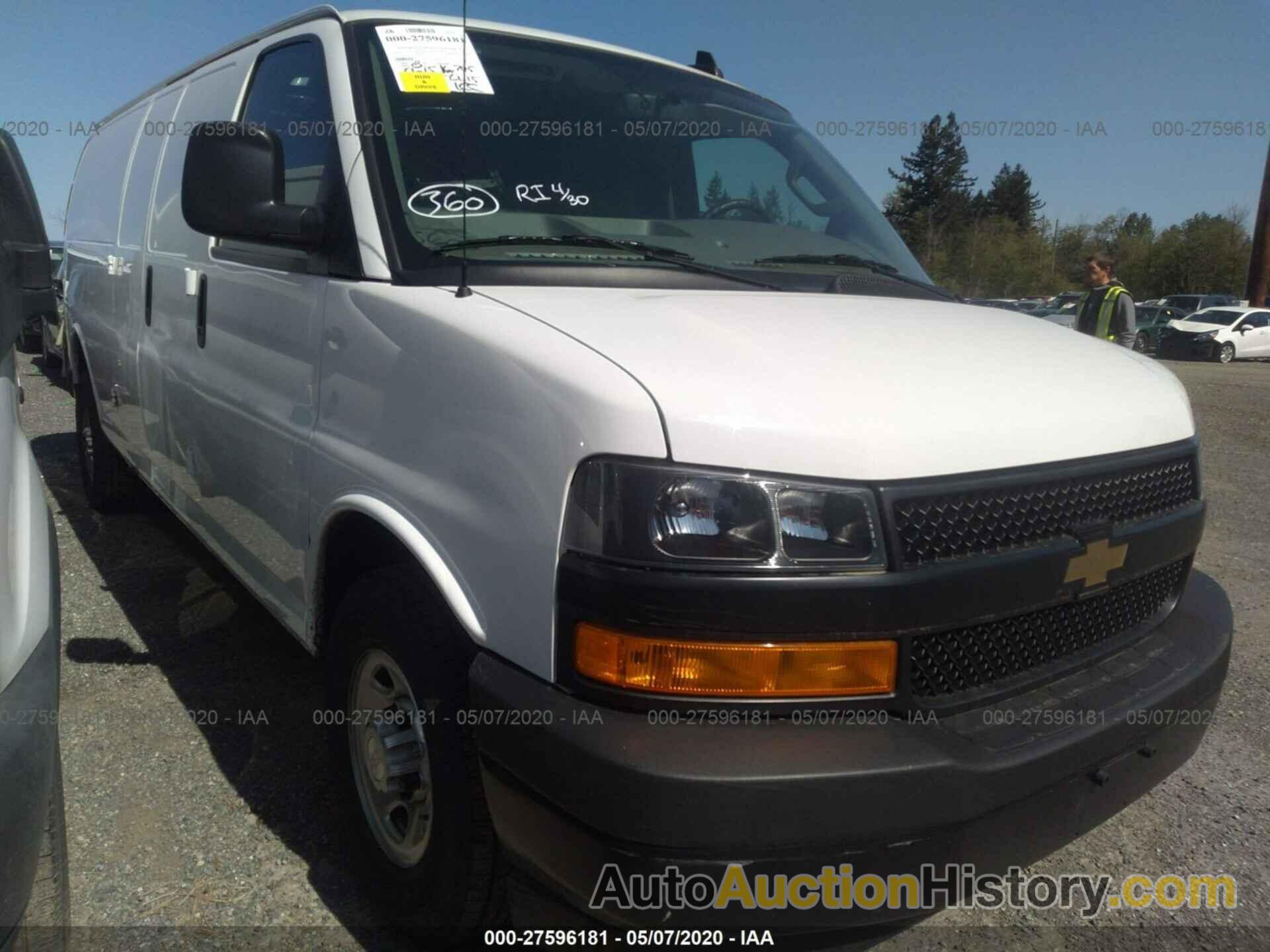 CHEVROLET EXPRESS G2500, 1GCWGBFP3J1240063