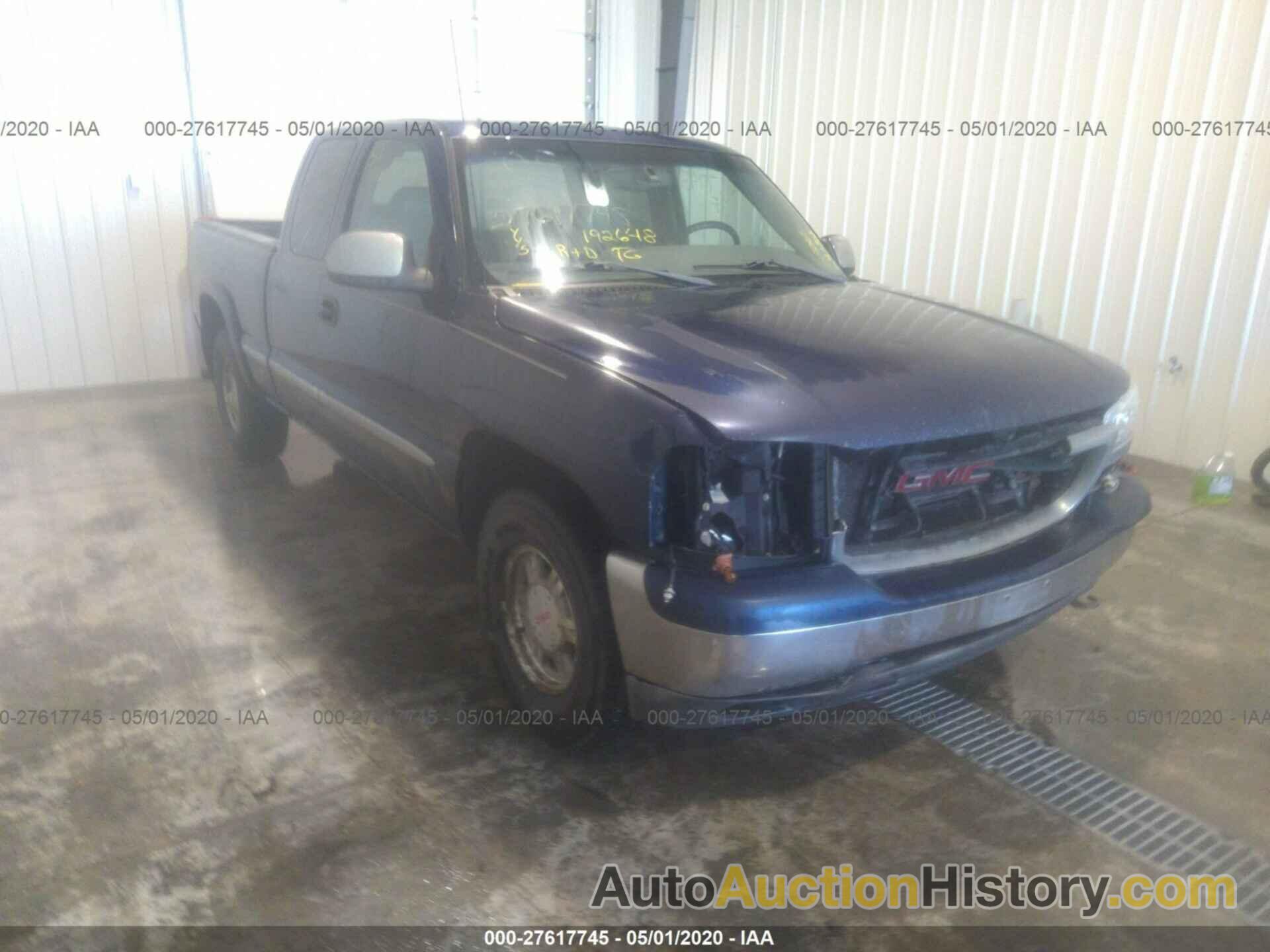 GMC NEW SIERRA K1500, 2GTEK19T8Y1261315