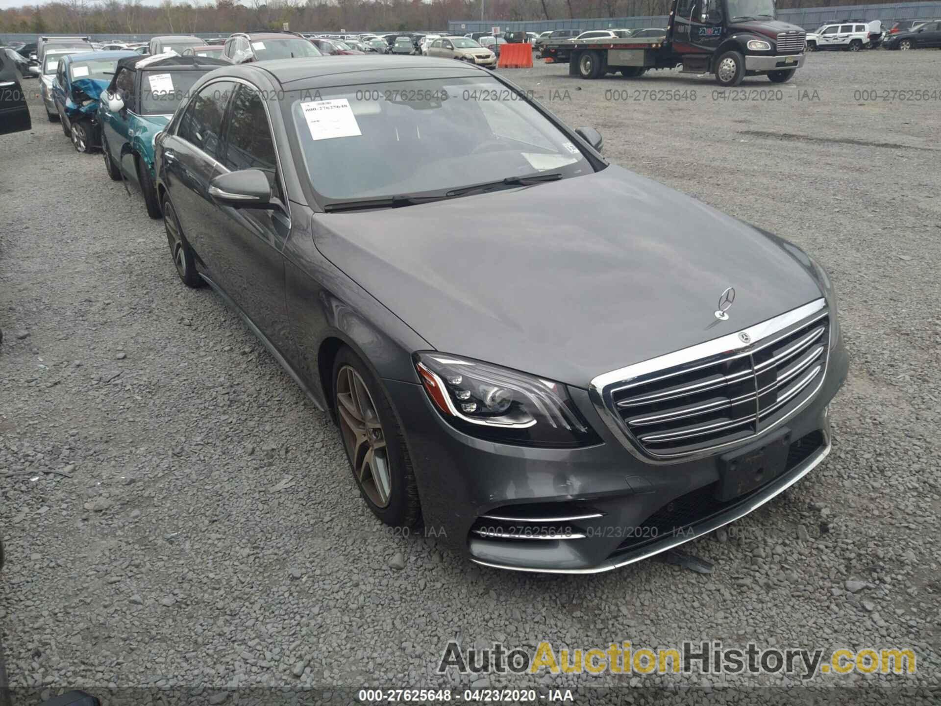 MERCEDES-BENZ S 560 4MATIC, WDDUG8GB7JA400500