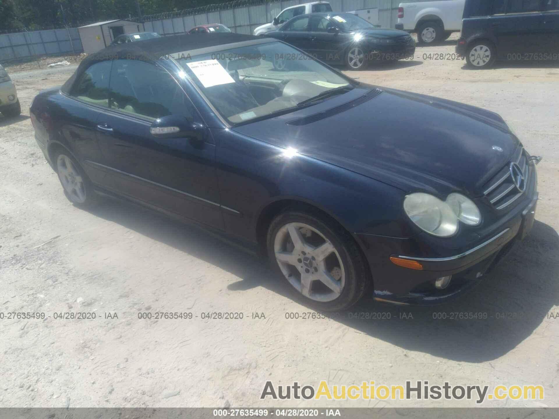 Mercedes-benz CLK 550, WDBTK72F47T076605