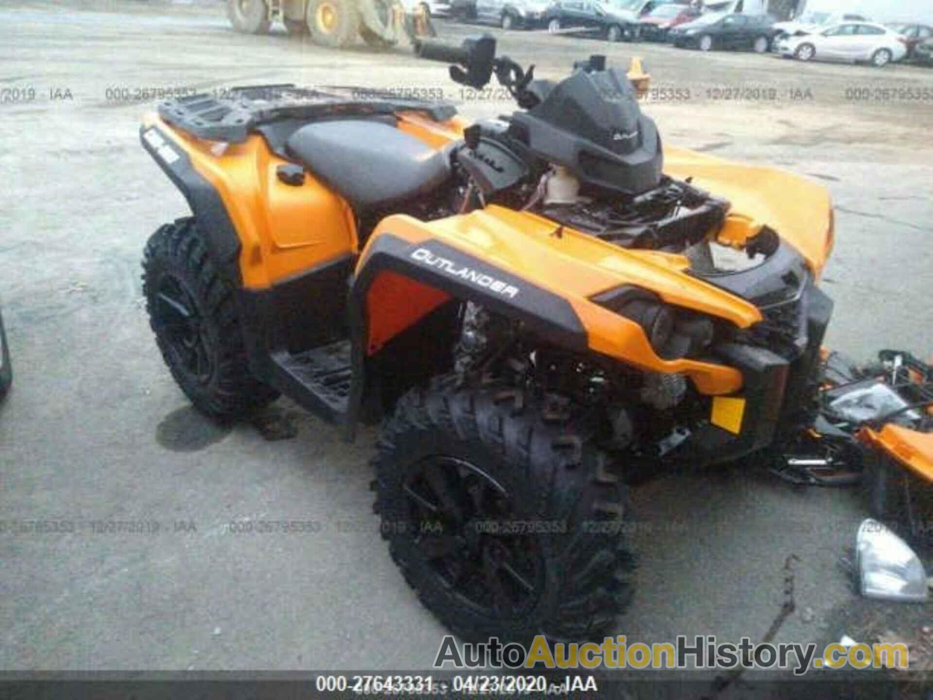 CAN-AM OUTLANDER 850 DPS, 3JBLGAU27LJ000089