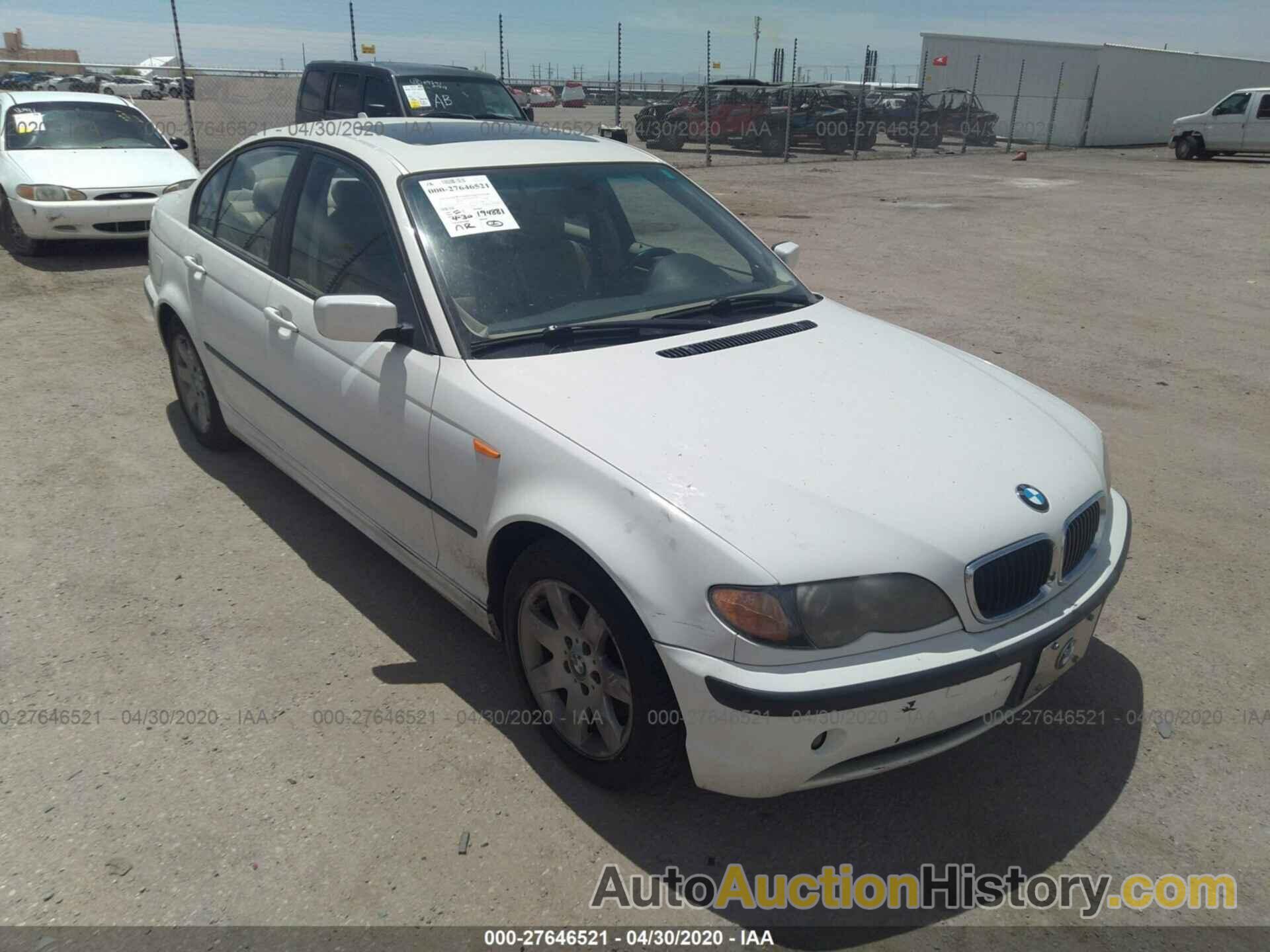 BMW 325 I, WBAEV33455KX11032