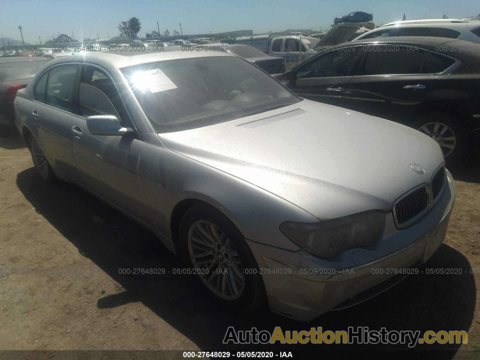 BMW 745 LI, WBAGN63433DR15369