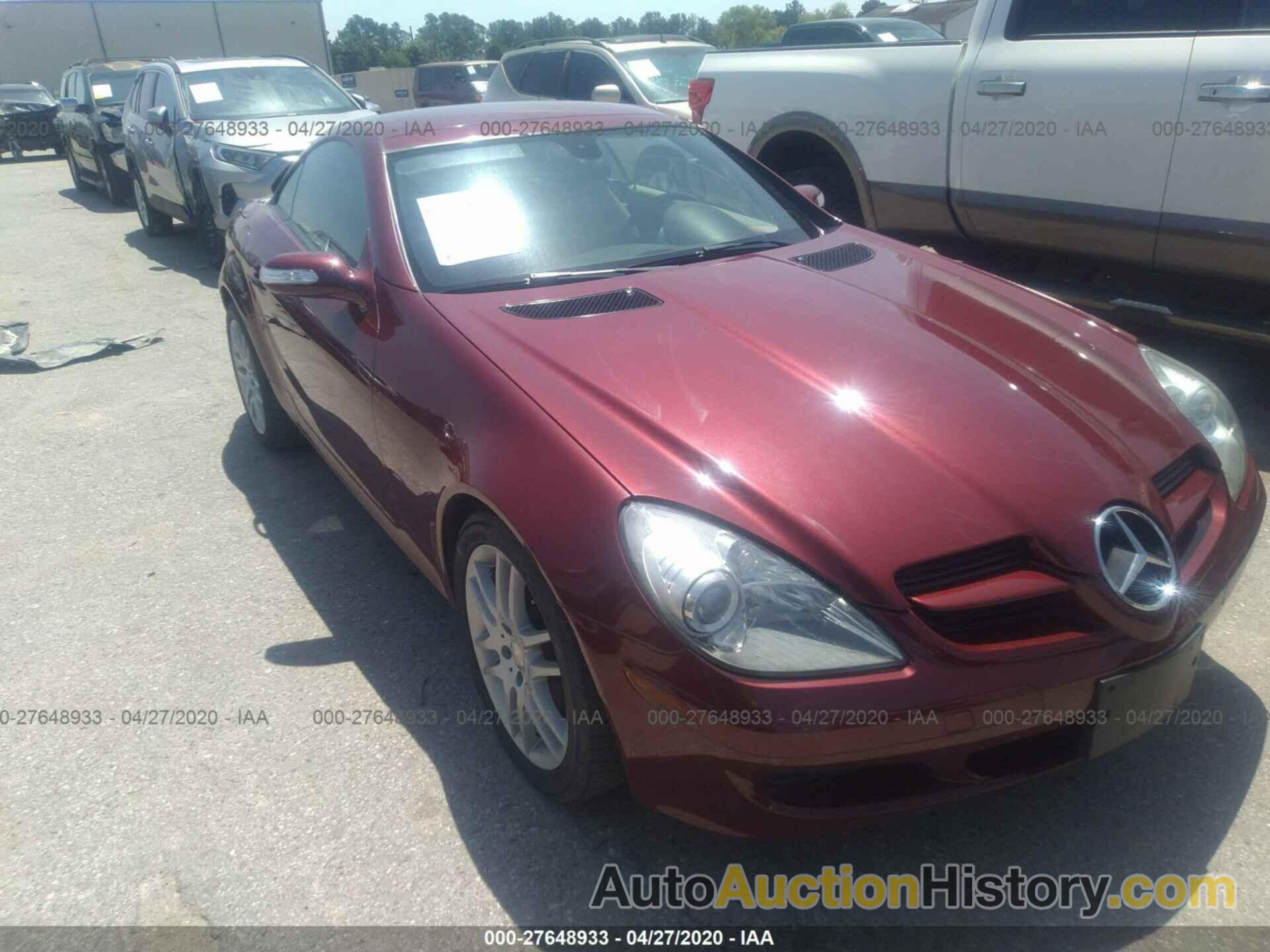 MERCEDES-BENZ SLK 280, WDBWK54F88F179086