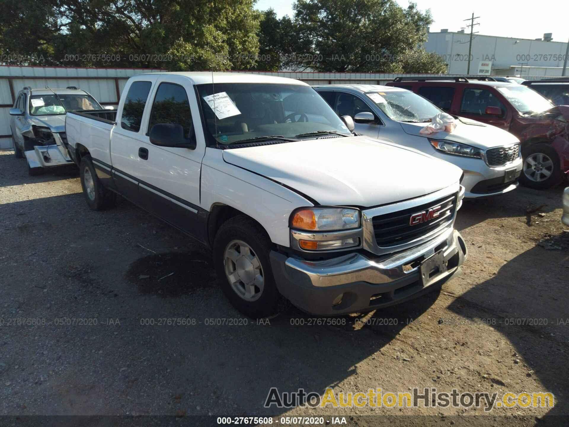 GMC NEW SIERRA C1500, 1GTEC19Z66Z224429