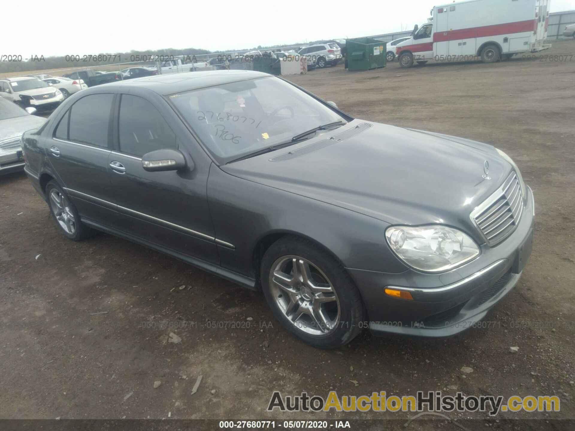 MERCEDES-BENZ S 500, WDBNG75JX6A478634