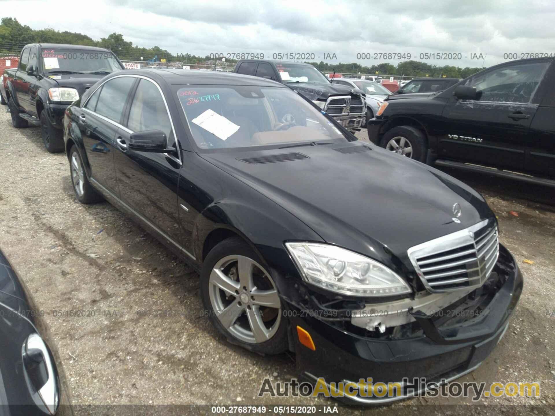 Mercedes-benz S 550 4MATIC, WDDNG9EB8CA454341