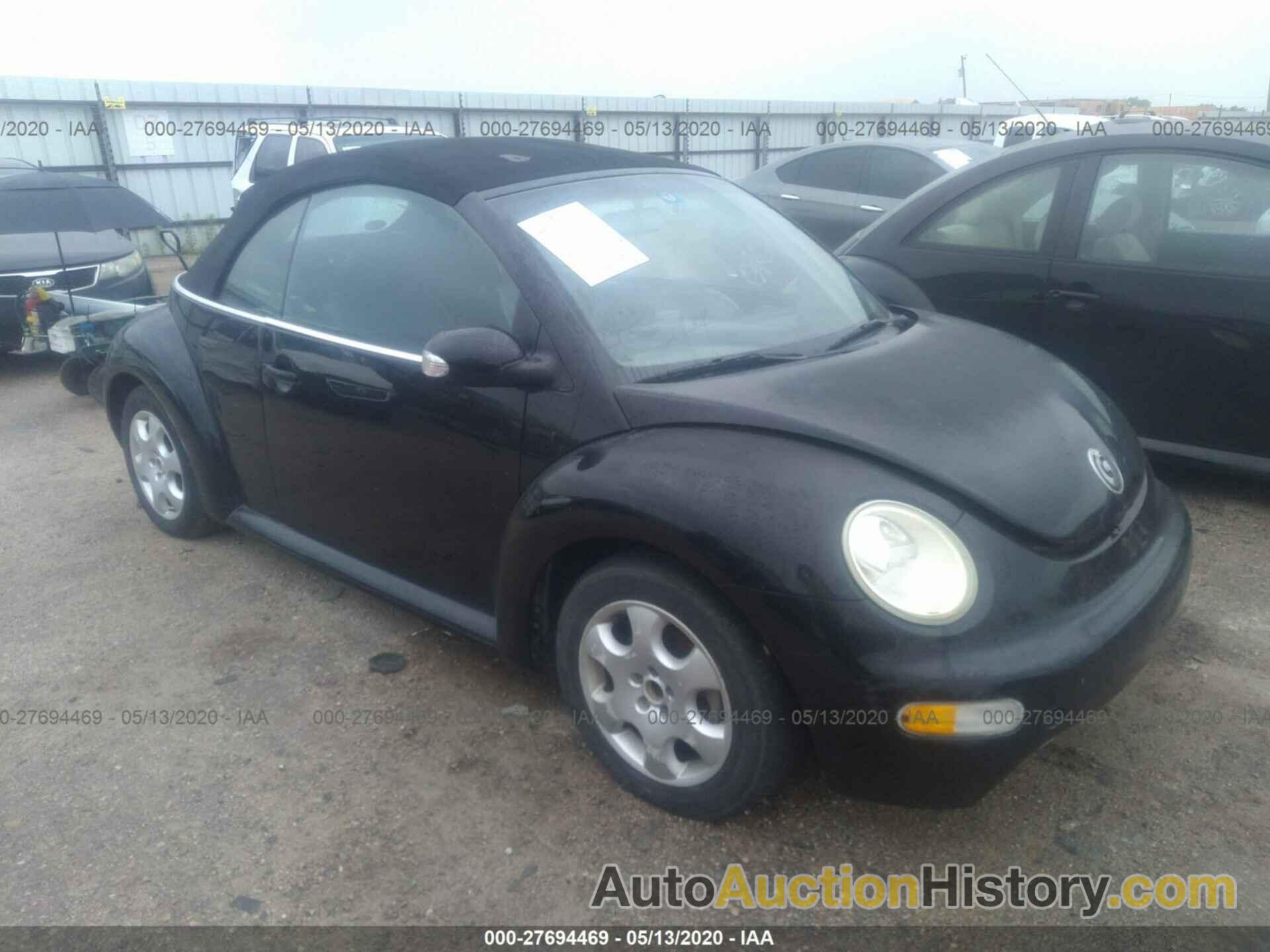 VOLKSWAGEN NEW BEETLE GLS, 3VWCK21Y53M308691