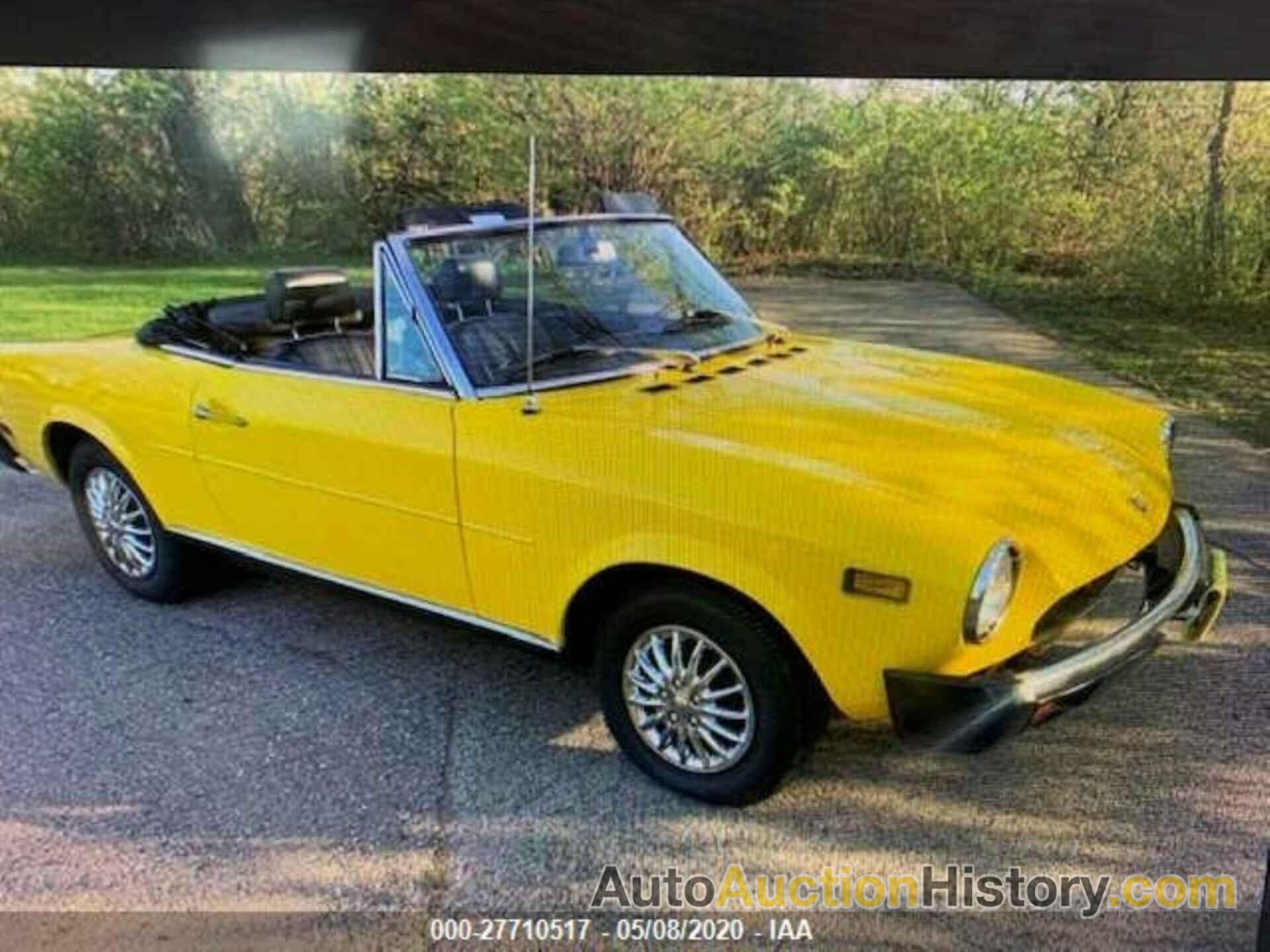 FIAT 124 SPIDER, 124C510092606