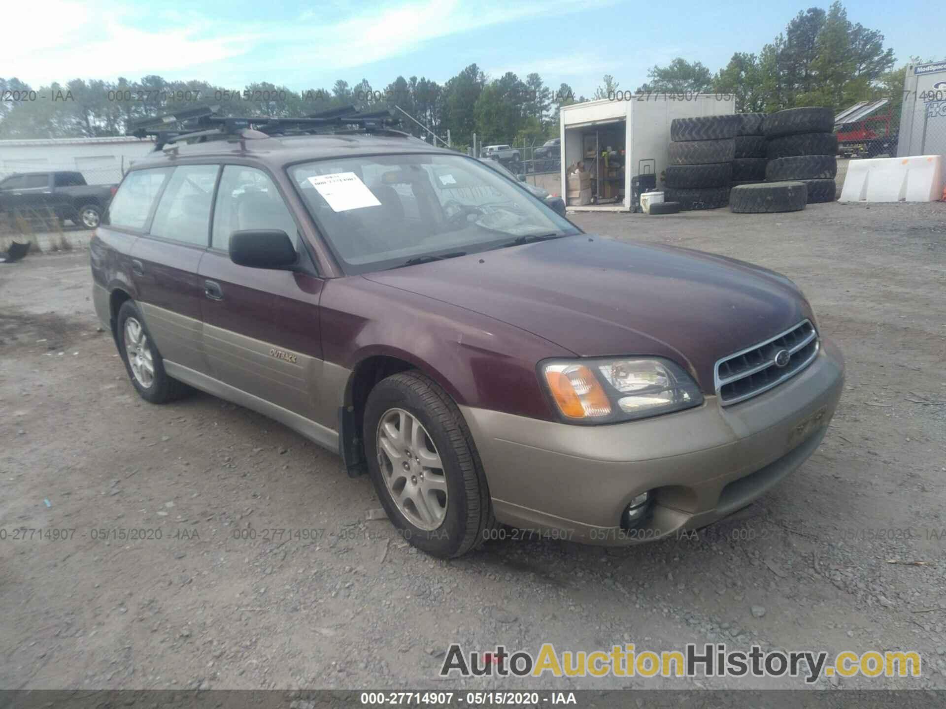 SUBARU LEGACY OUTBACK, 4S3BH6656Y7640434