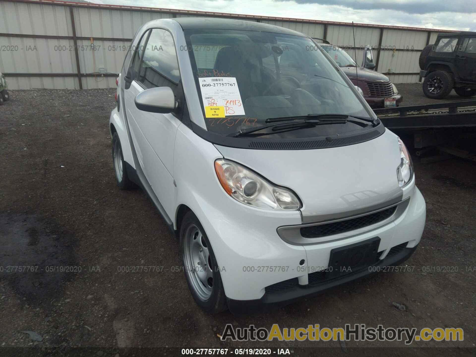 Smart Fortwo PURE/PASSION, WMEEJ3BA5AK418345