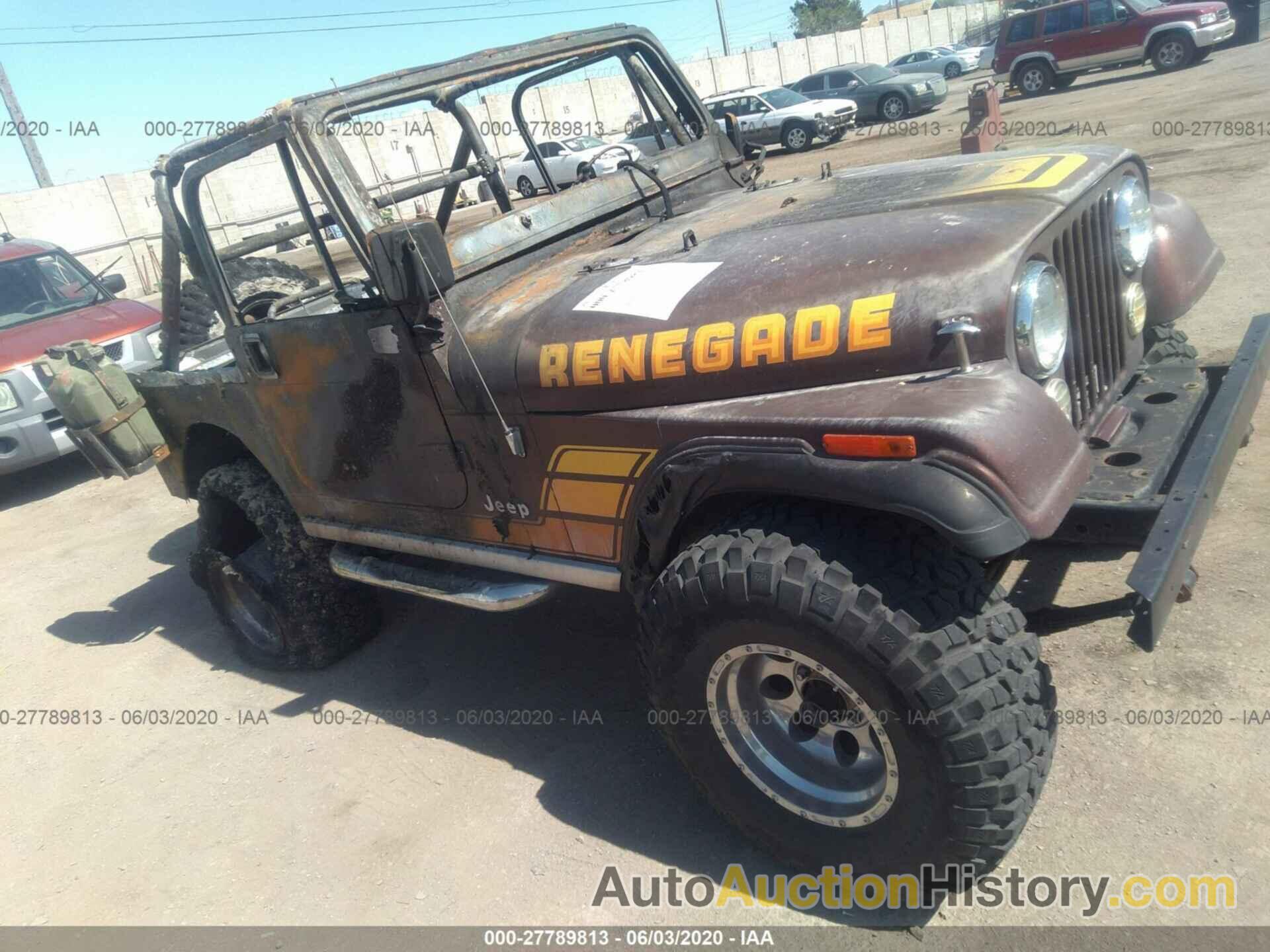 JEEP JEEP CJ7, 1JCCF87E0ET080822