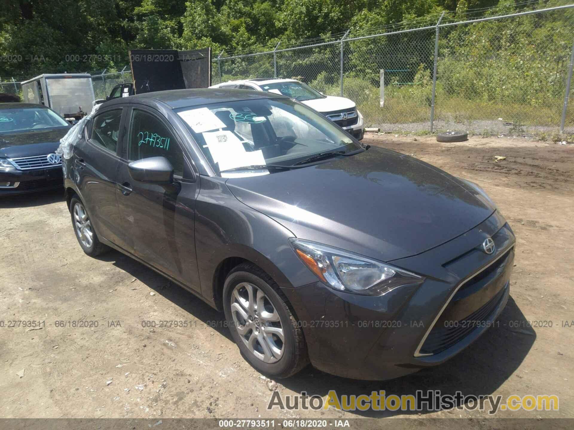 TOYOTA SCION IA, 3MYDLBZV1GY126923